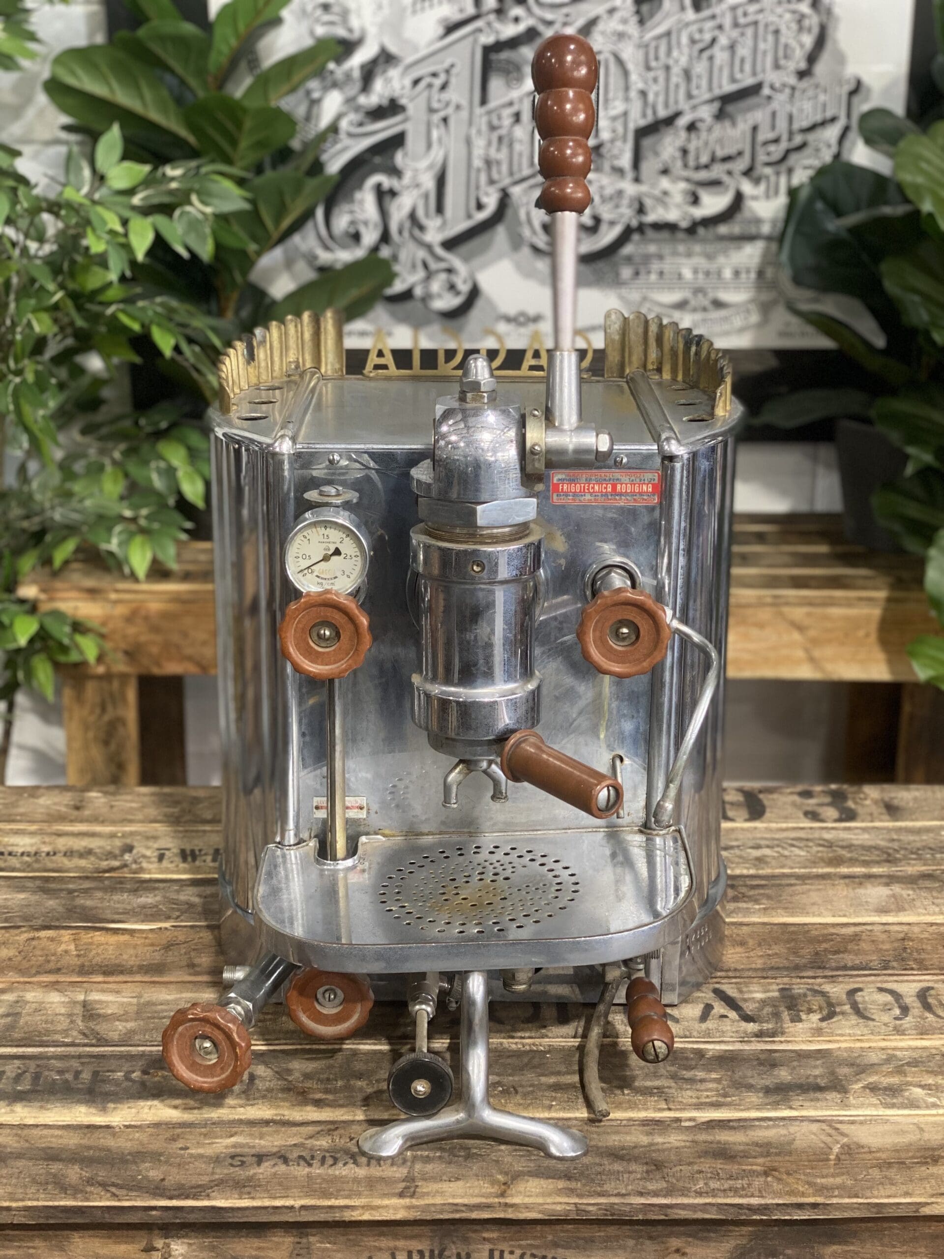 Gaggia Spagna Lever 1 Group Stainless Steel