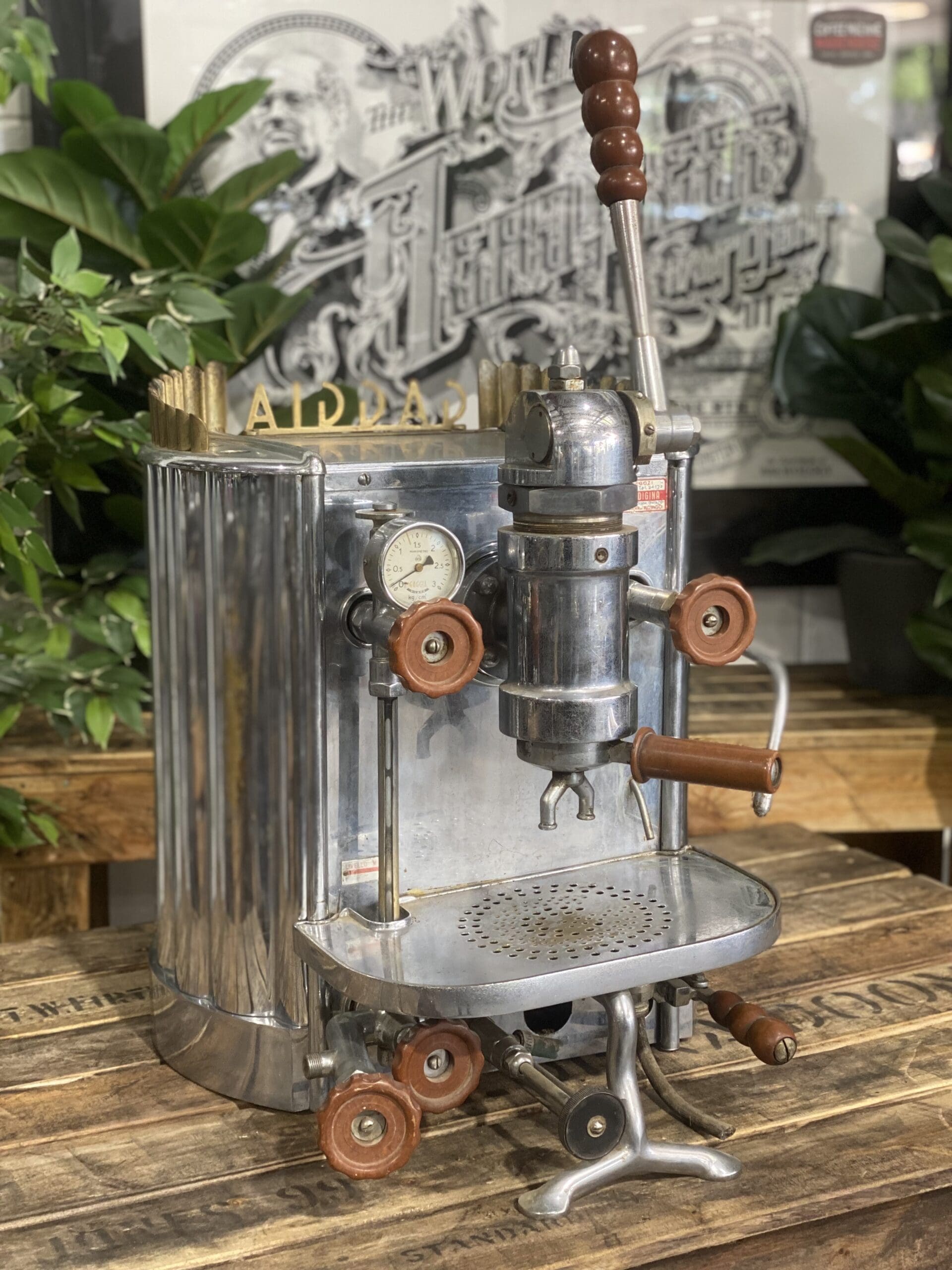 Gaggia Spagna Lever 1 Group Stainless Steel