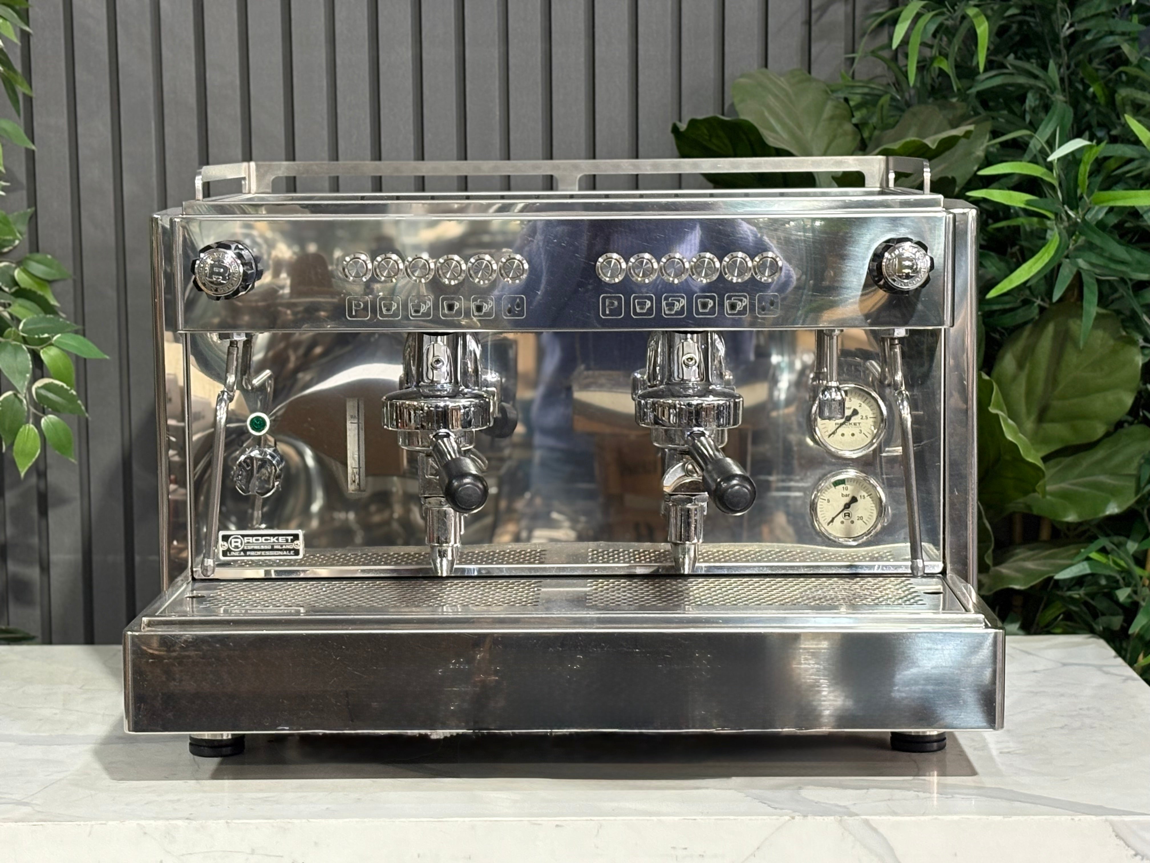 Rocket REA A2 2 Group Coffee Machine Stainless Steel - Used