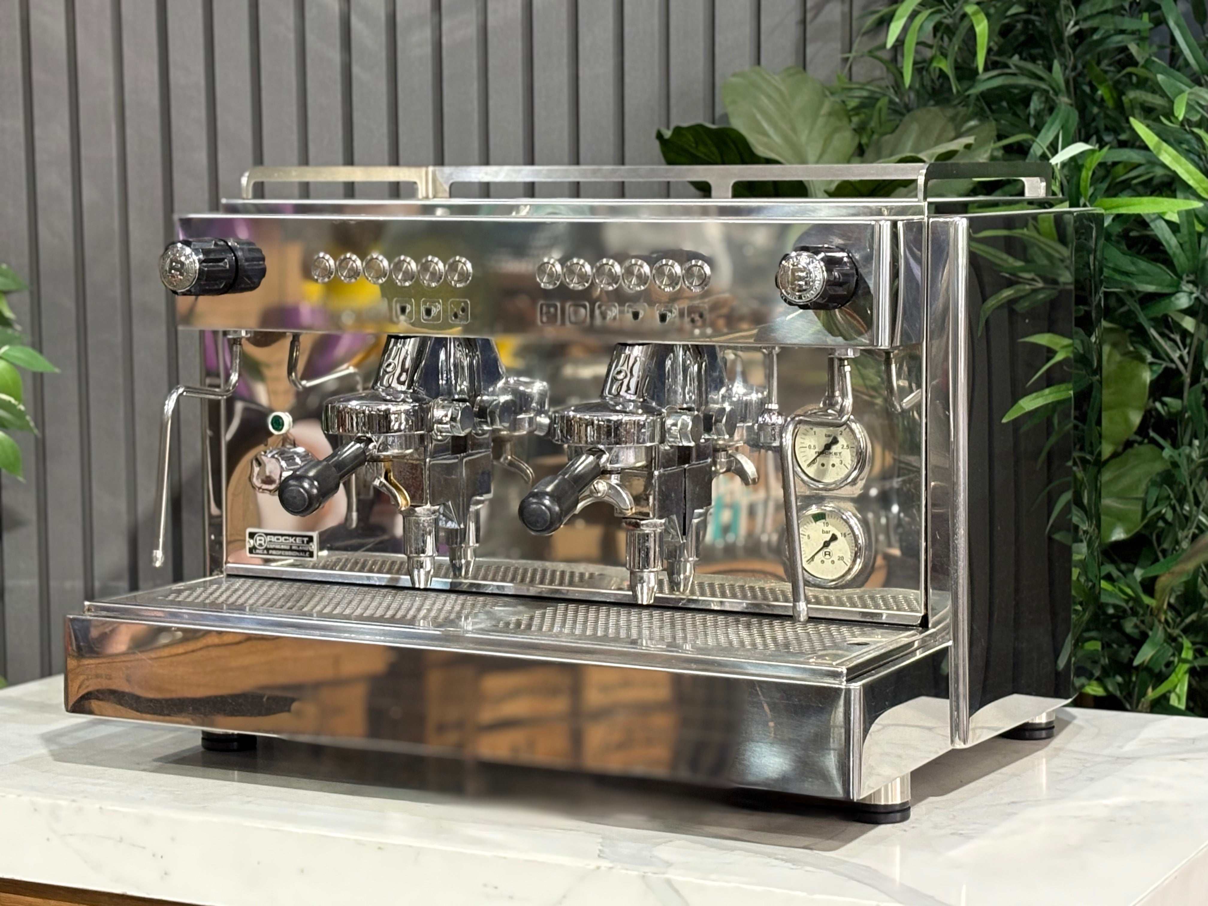 Rocket REA A2 2 Group Coffee Machine Stainless Steel - Used