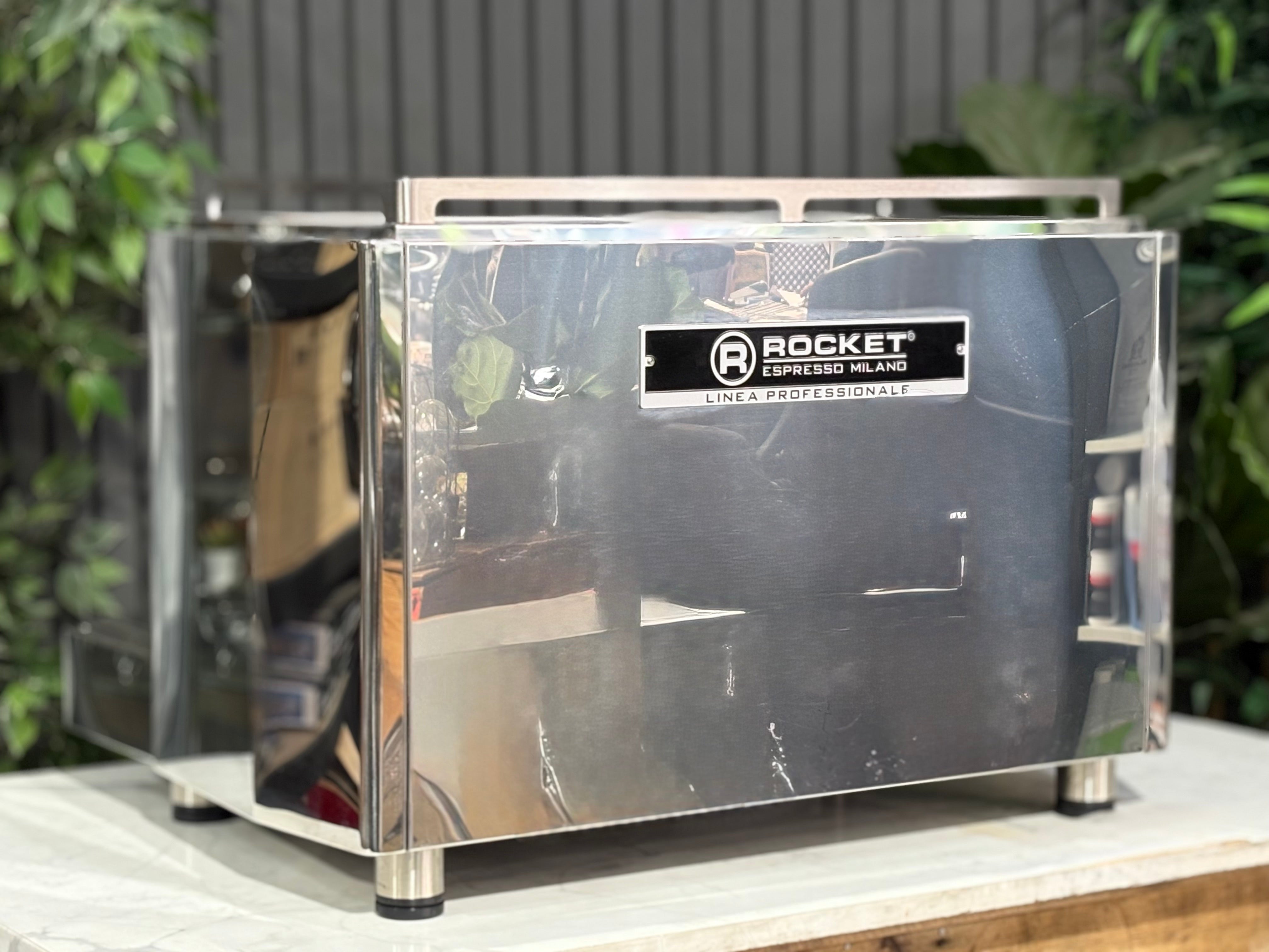 Rocket REA A2 2 Group Coffee Machine Stainless Steel - Used