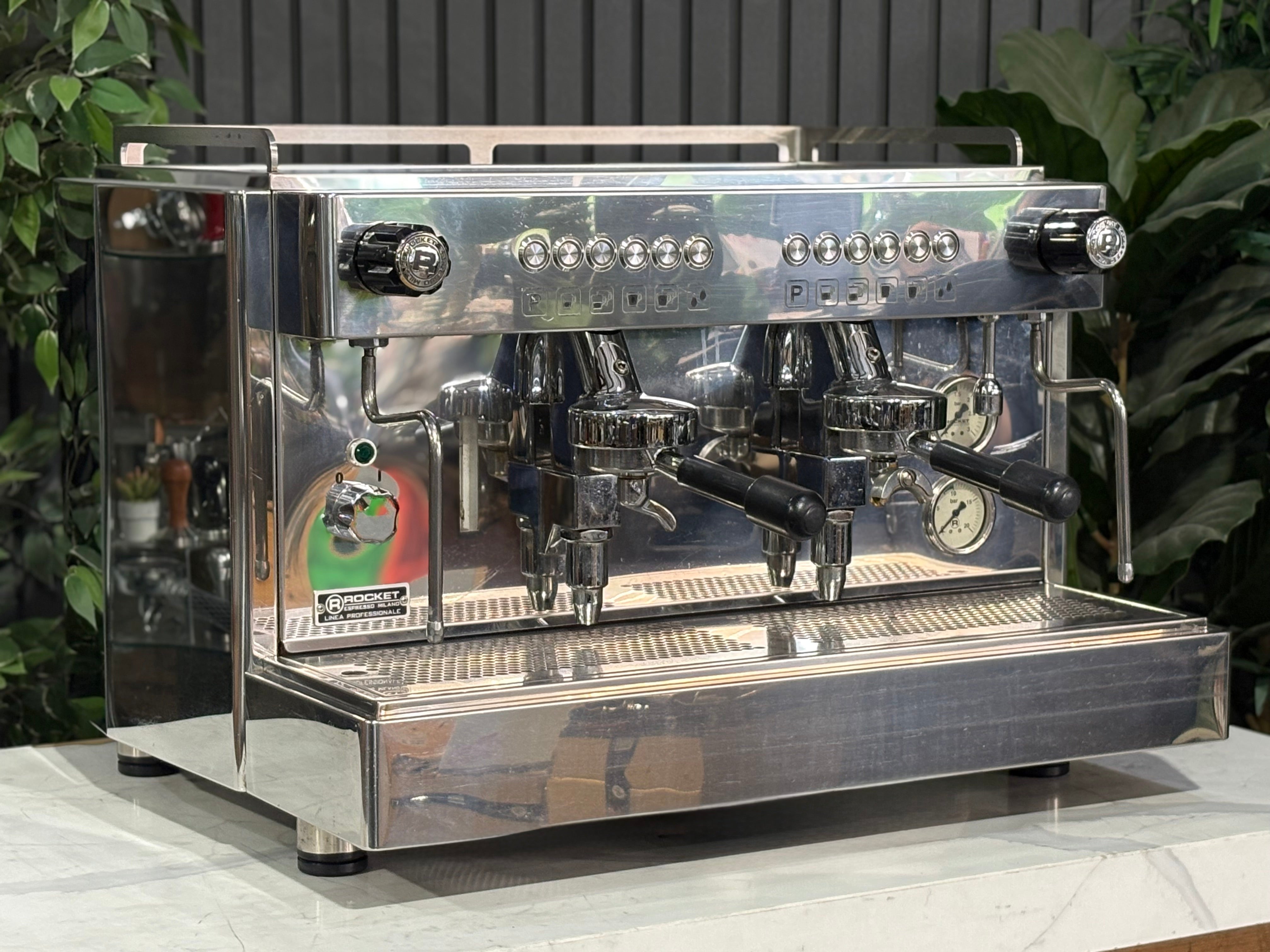 Rocket REA A2 2 Group Coffee Machine Stainless Steel - Used