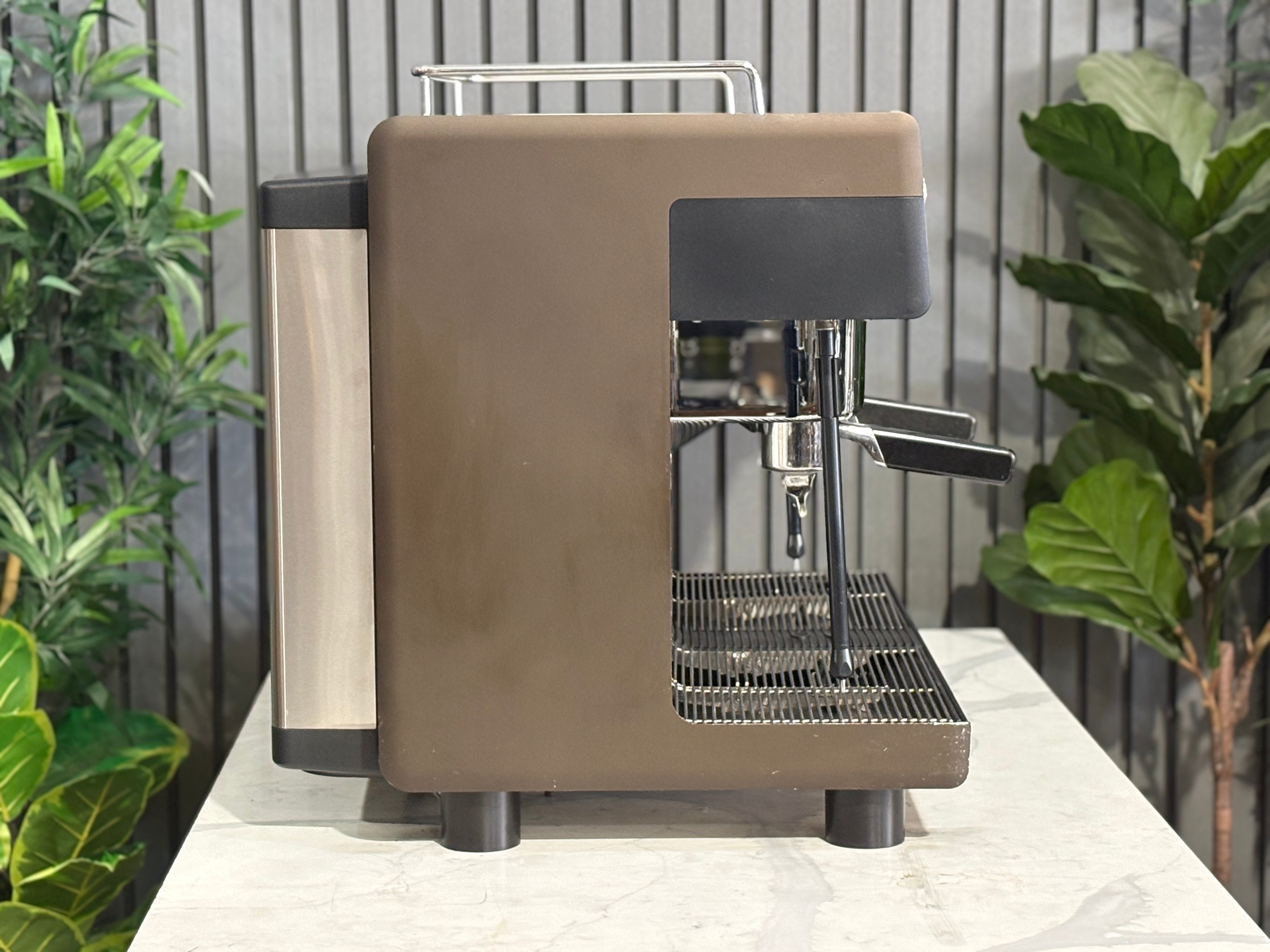 WMF Espresso Next Coffee Machine 2 Group - Built in Grinder & Tamper & Autosteam