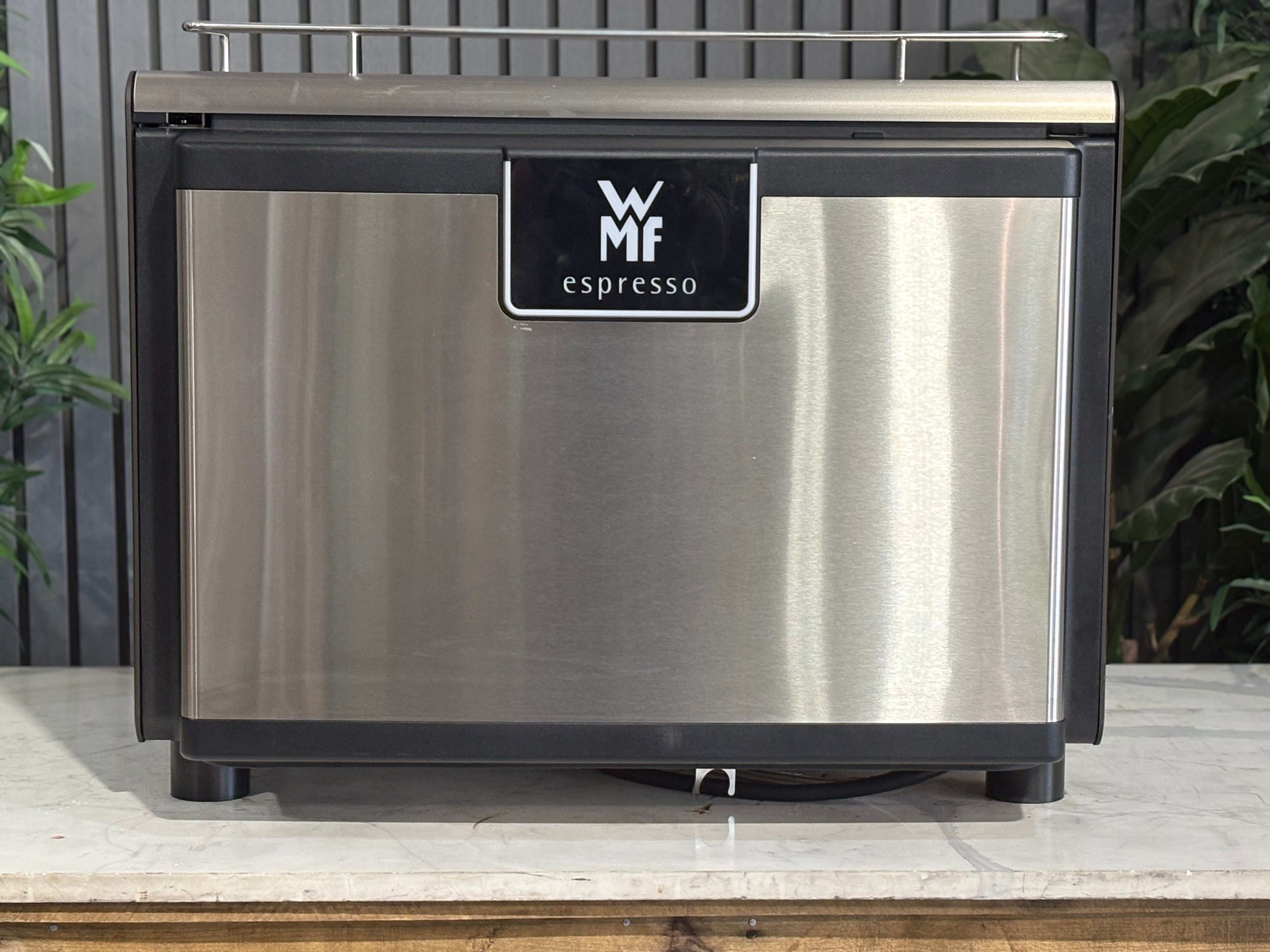 WMF Espresso Next Coffee Machine 2 Group - Built in Grinder & Tamper & Autosteam