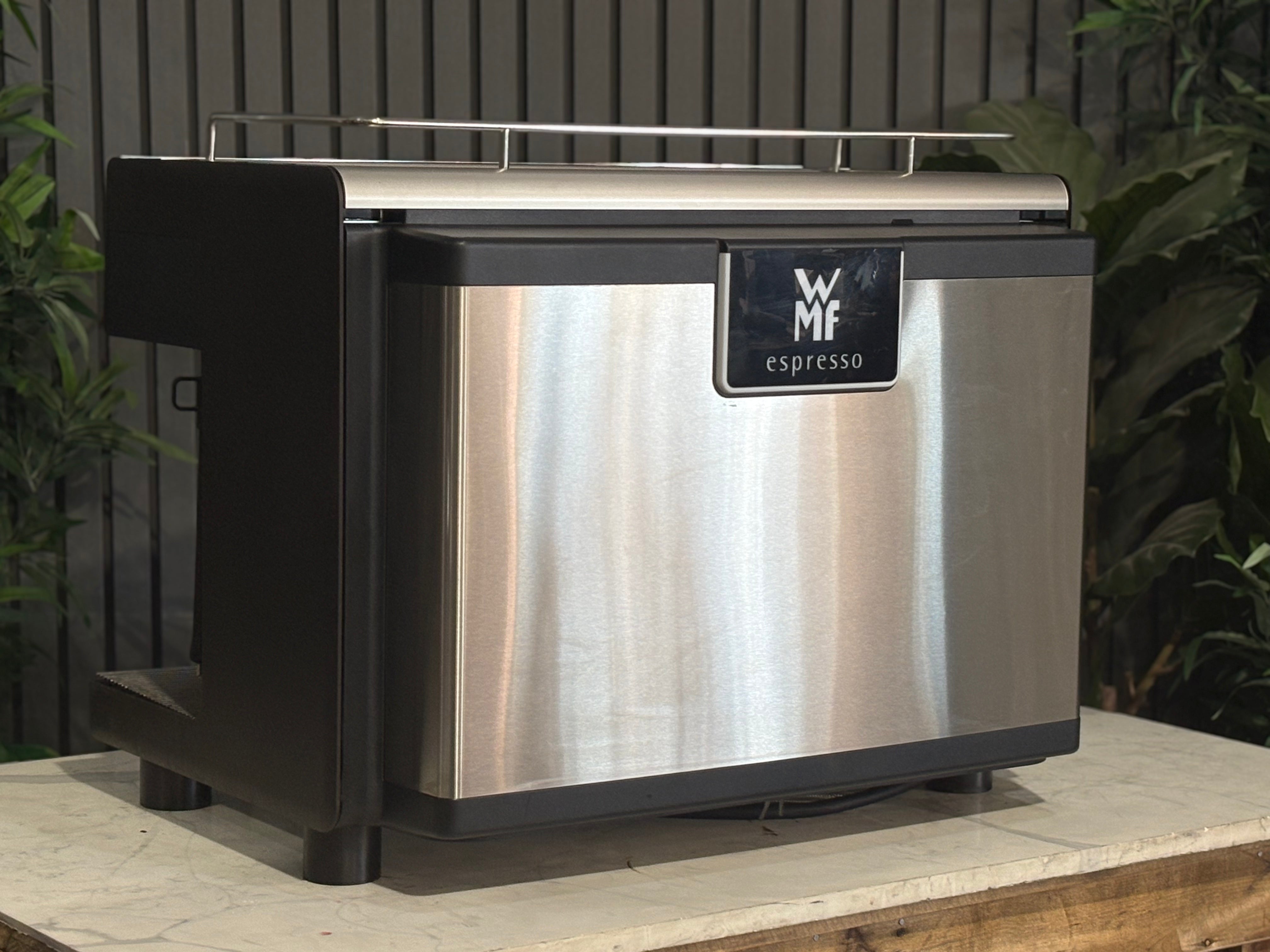 WMF Espresso Next Coffee Machine 2 Group - Built in Grinder & Tamper & Autosteam