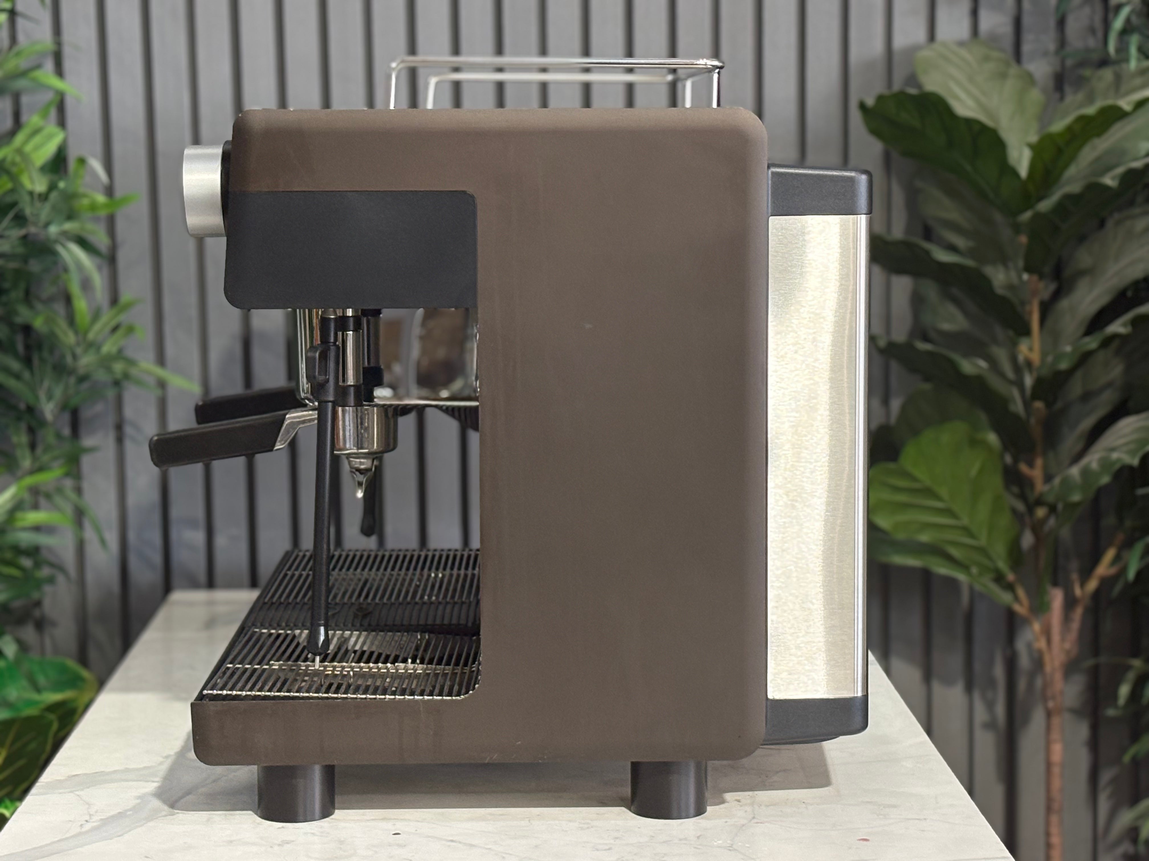 WMF Espresso Next Coffee Machine 2 Group - Built in Grinder & Tamper & Autosteam