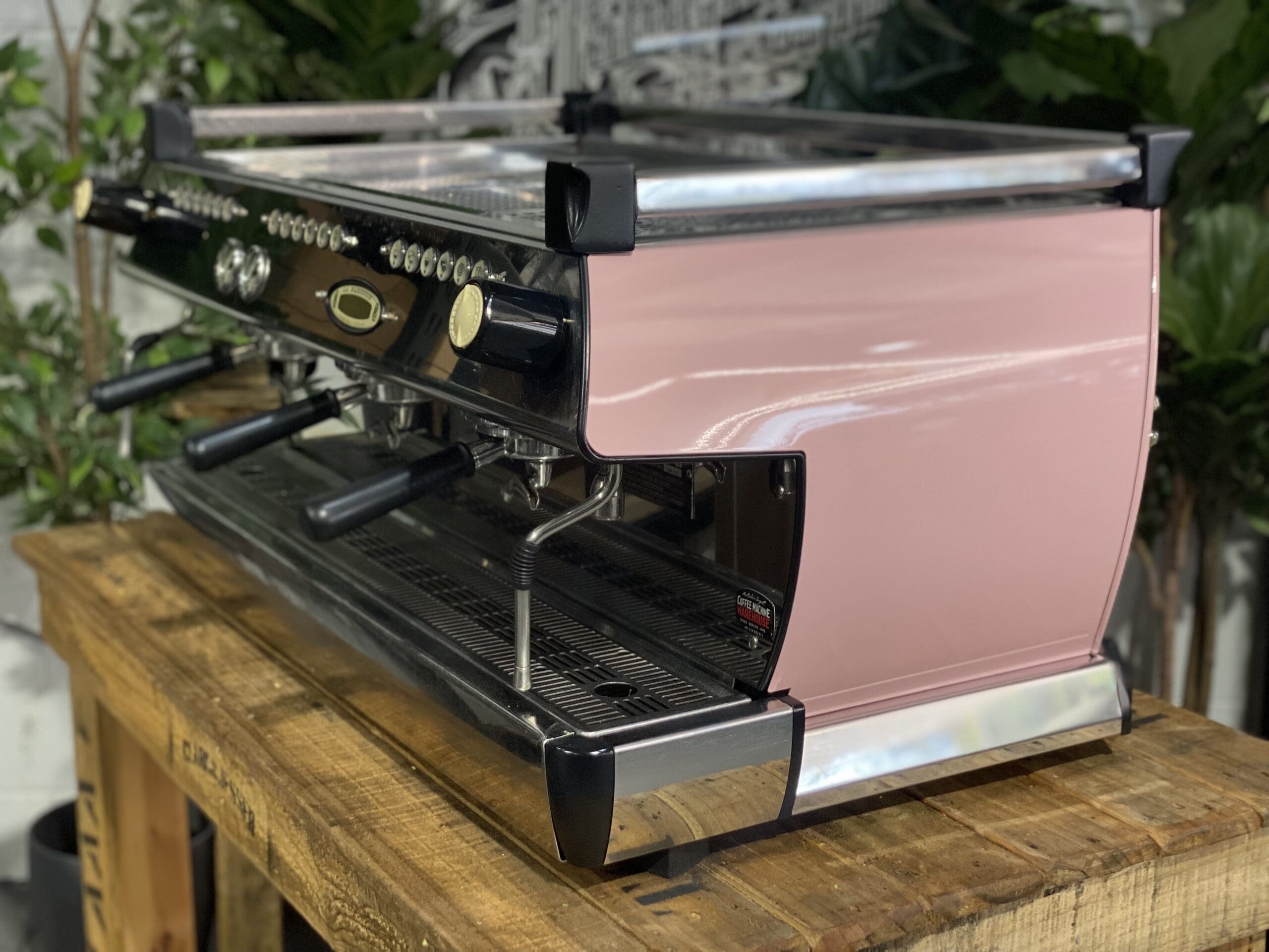 La Marzocco GB5 3 Group Baby Pink