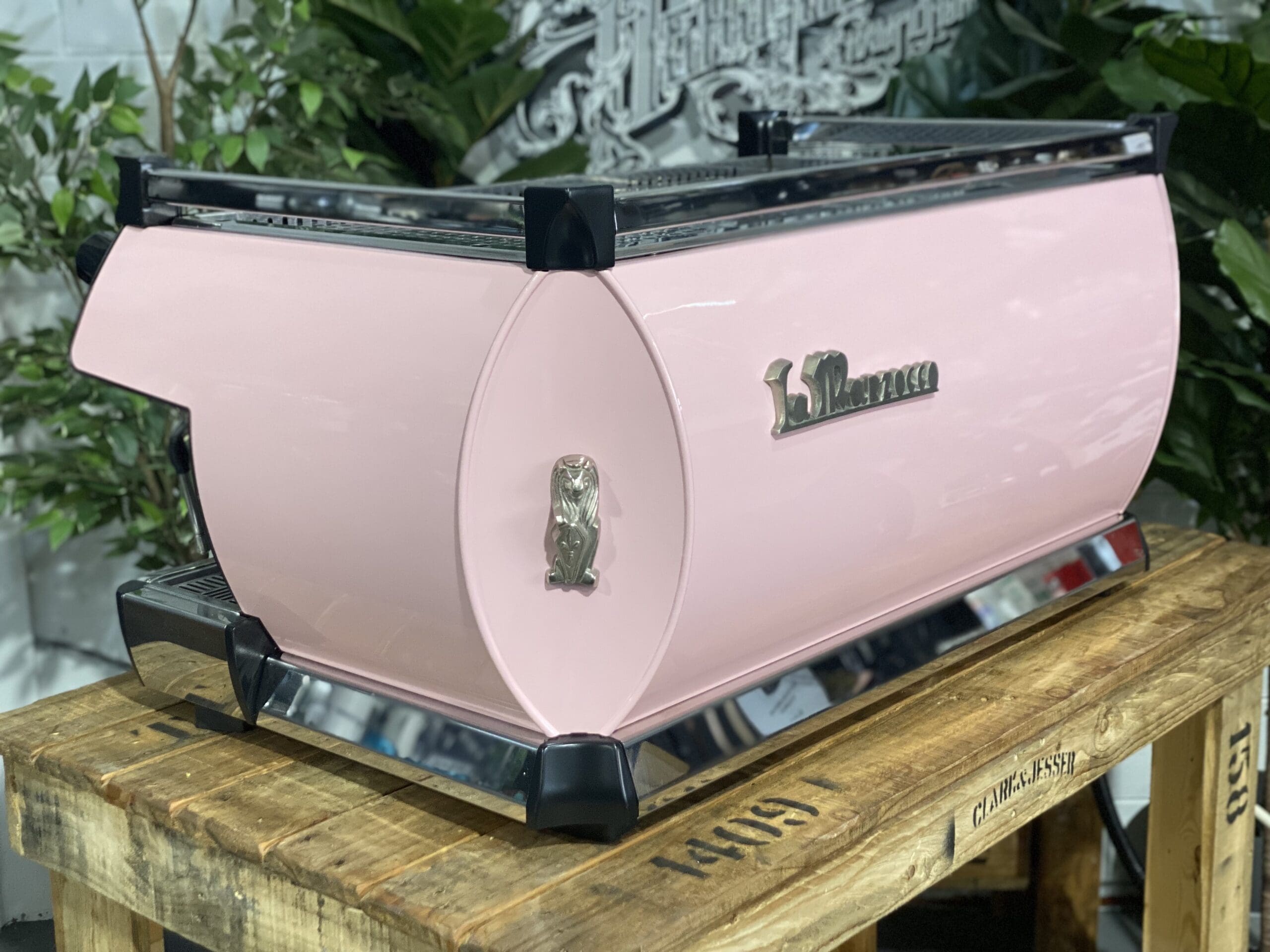 La Marzocco GB5 3 Group Baby Pink