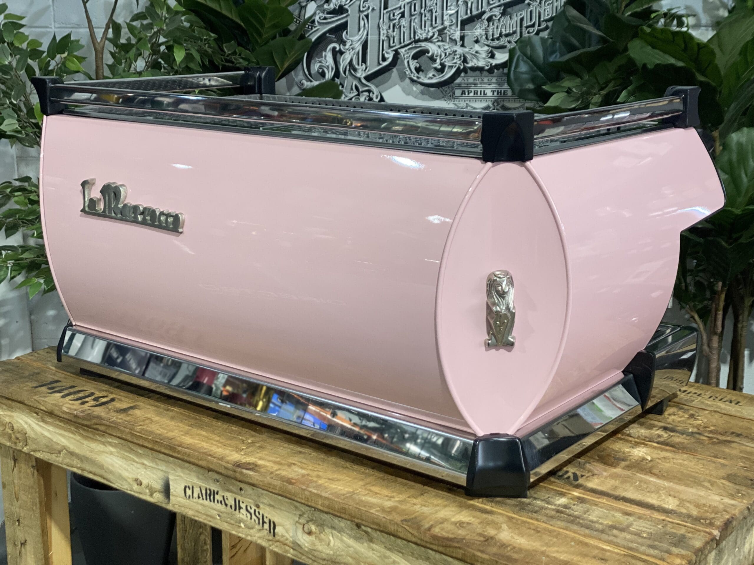 La Marzocco GB5 3 Group Baby Pink