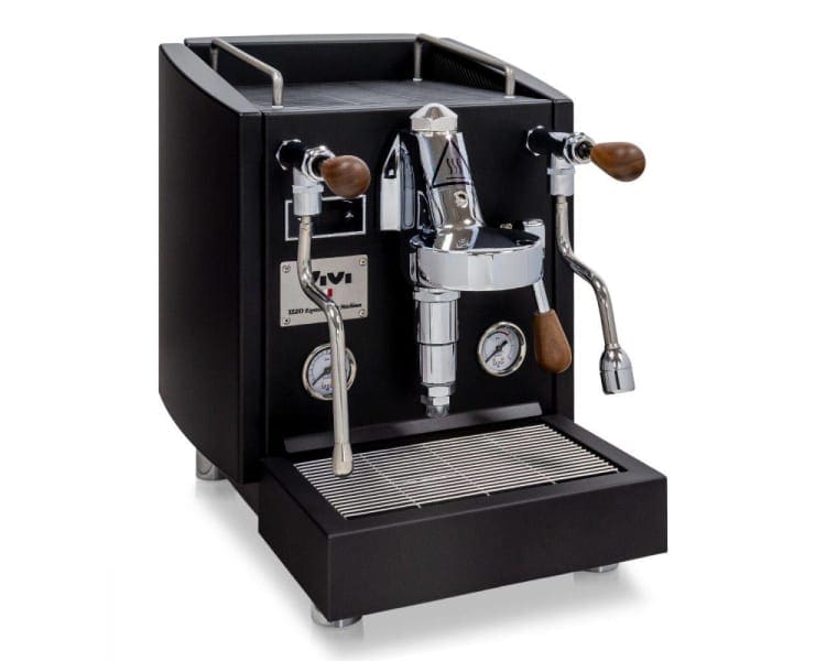 Izzo Vivi Duetto Dual Boiler 1 Group New Black & Timber