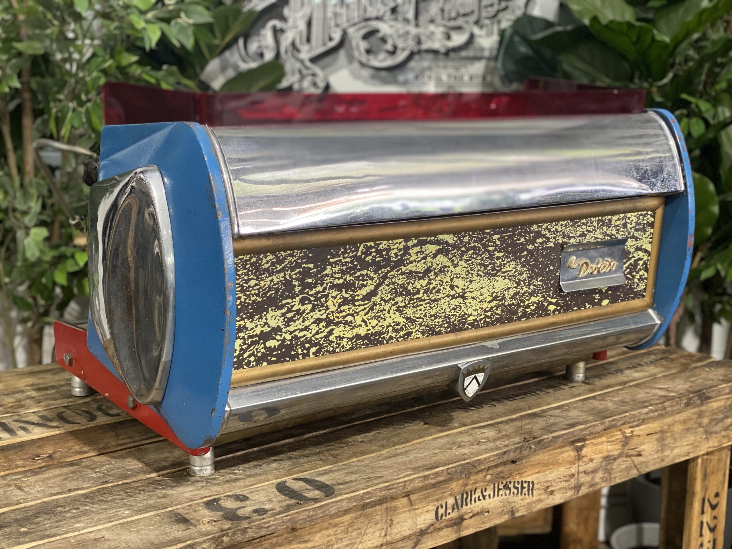 La Dorio Atlas Vintage Lever 2 Group Red & Blue