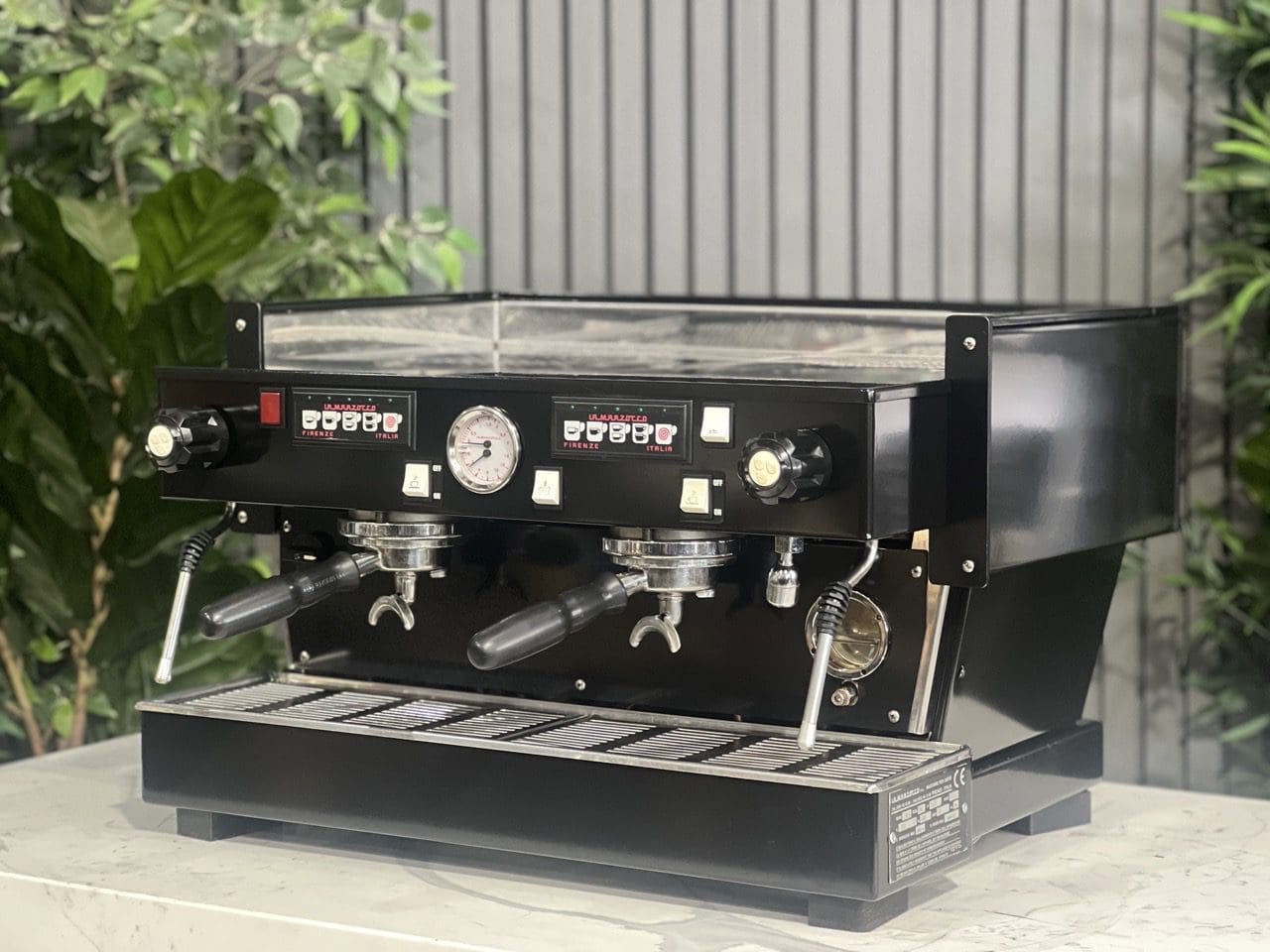 La Marzocco Linea Classic 2 Group Matte Black Espresso Coffee Machine