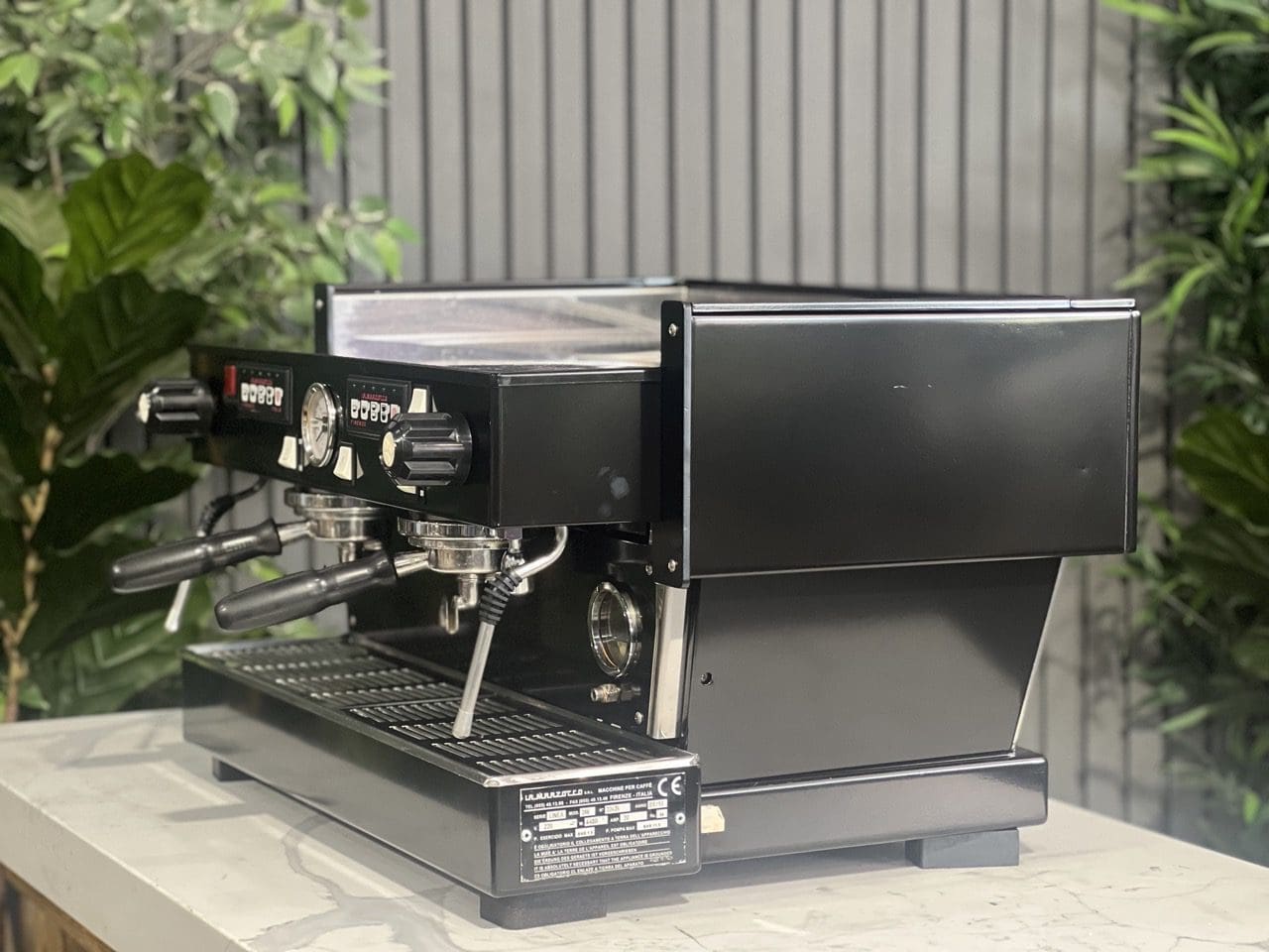 La Marzocco Linea Classic 2 Group Matte Black Espresso Coffee Machine