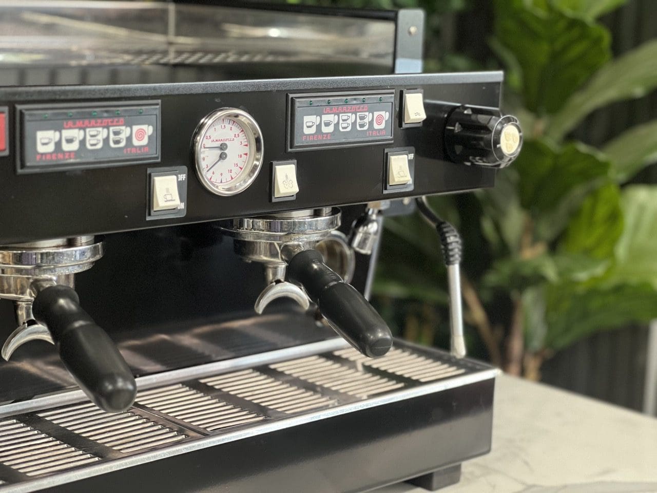 La Marzocco Linea Classic 2 Group Matte Black Espresso Coffee Machine