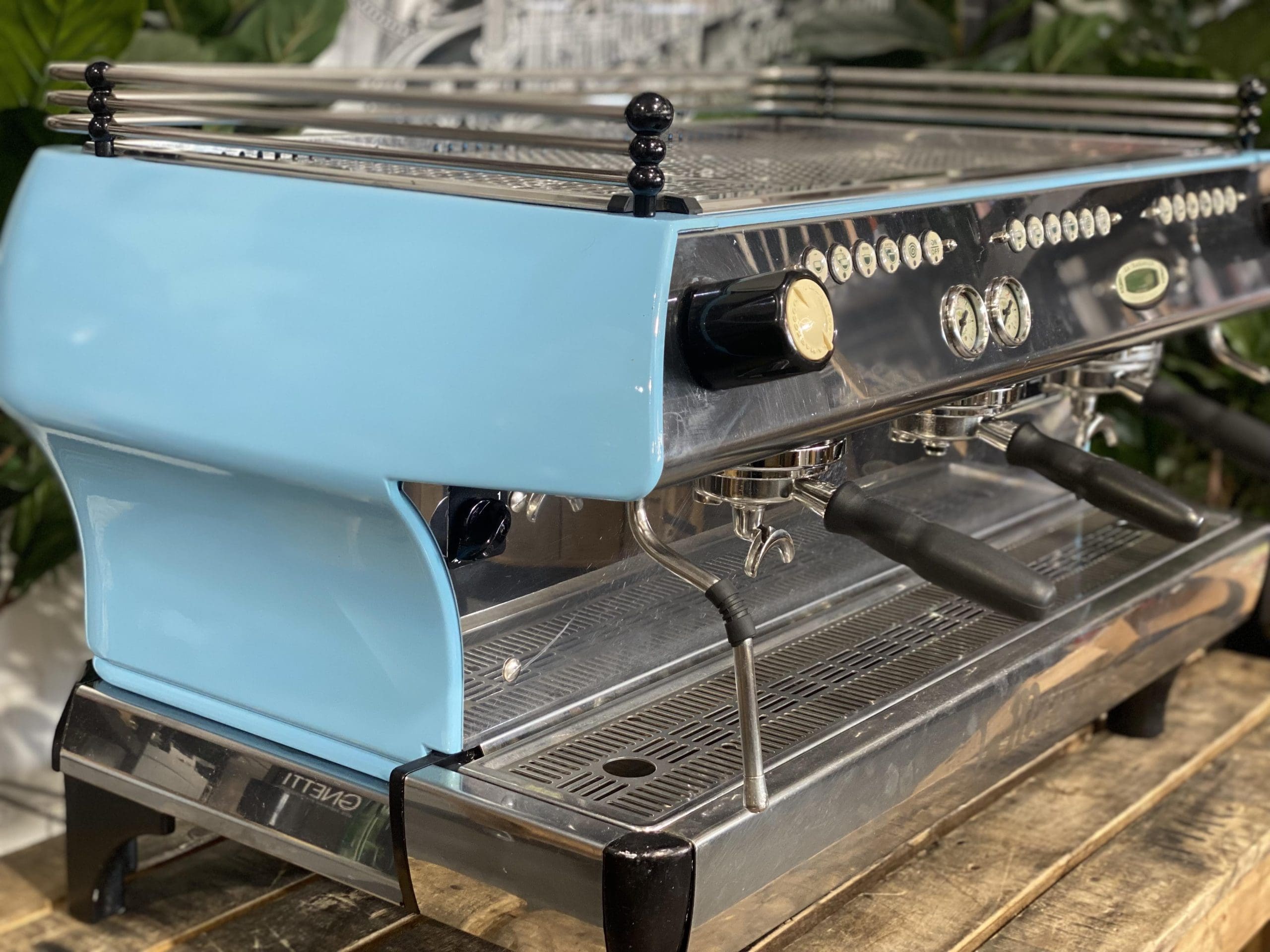 La Marzocco FB80 3 Group Baby Blue Espresso Coffee Machine