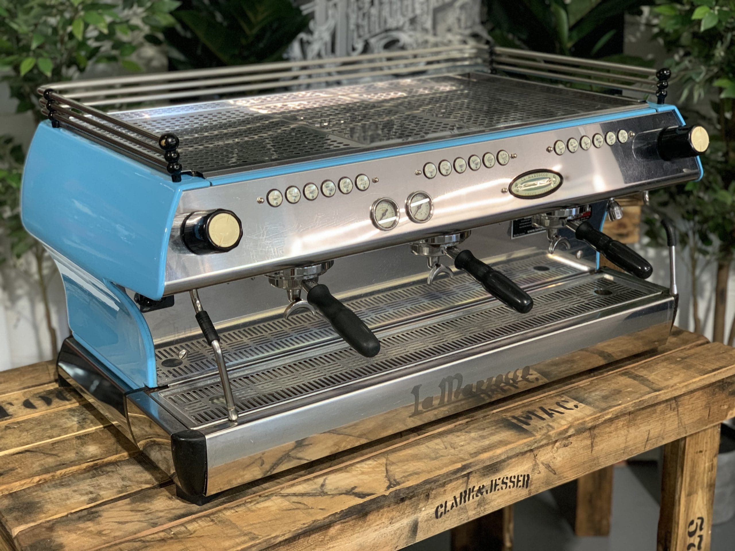 La Marzocco FB80 3 Group Blue