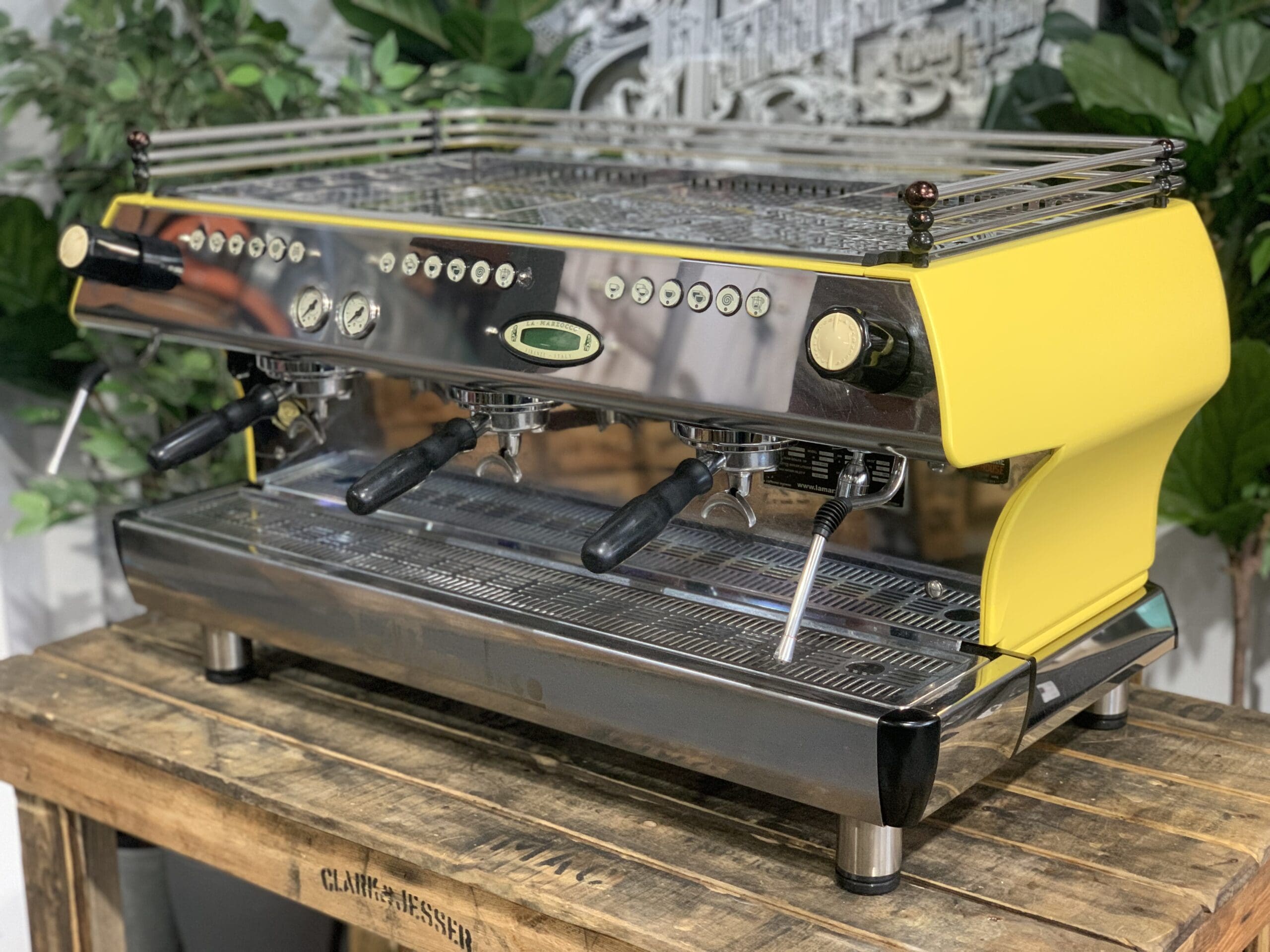 La Marzocco FB80 3 Group Yellow