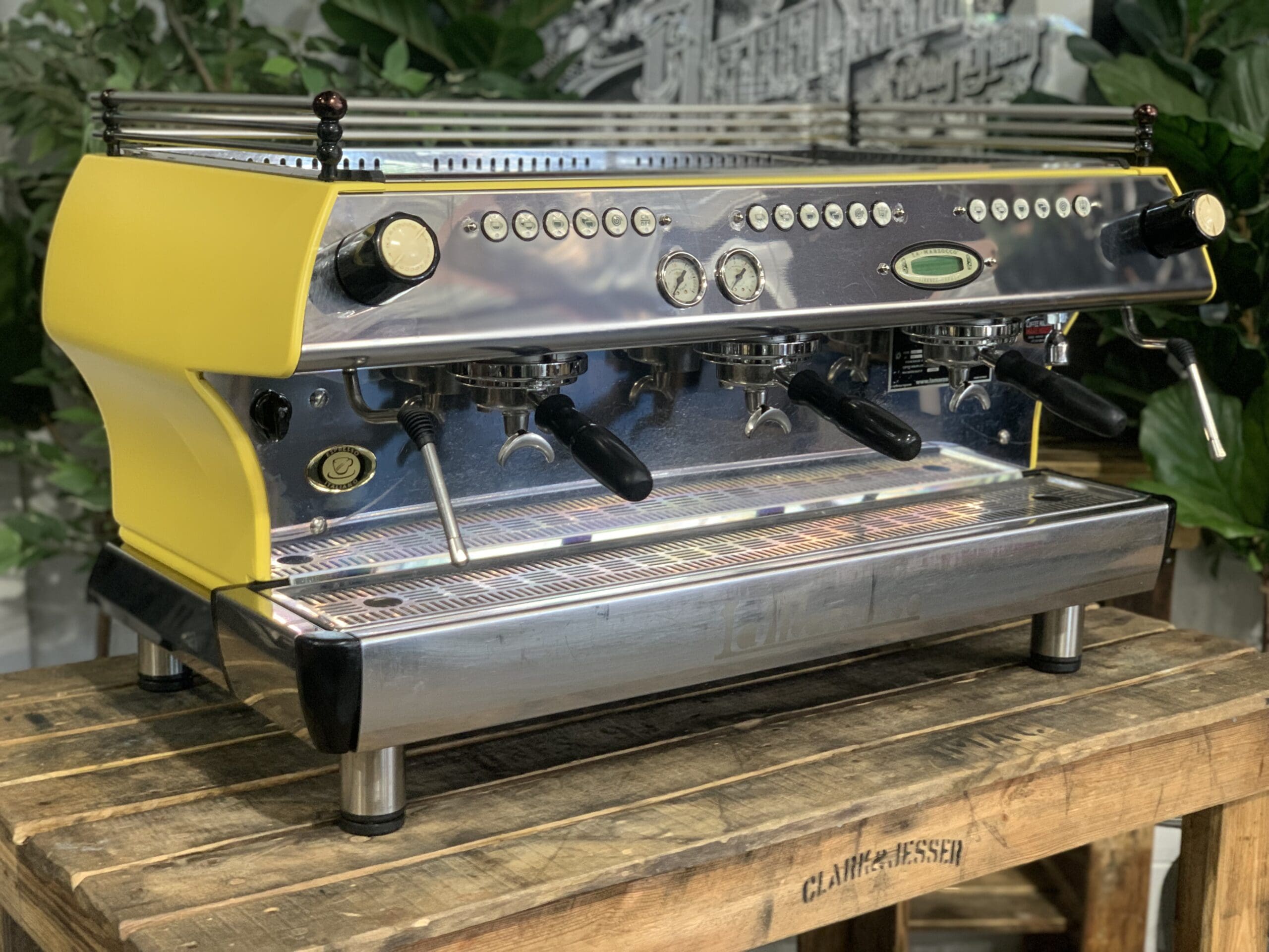 La Marzocco FB80 3 Group Yellow