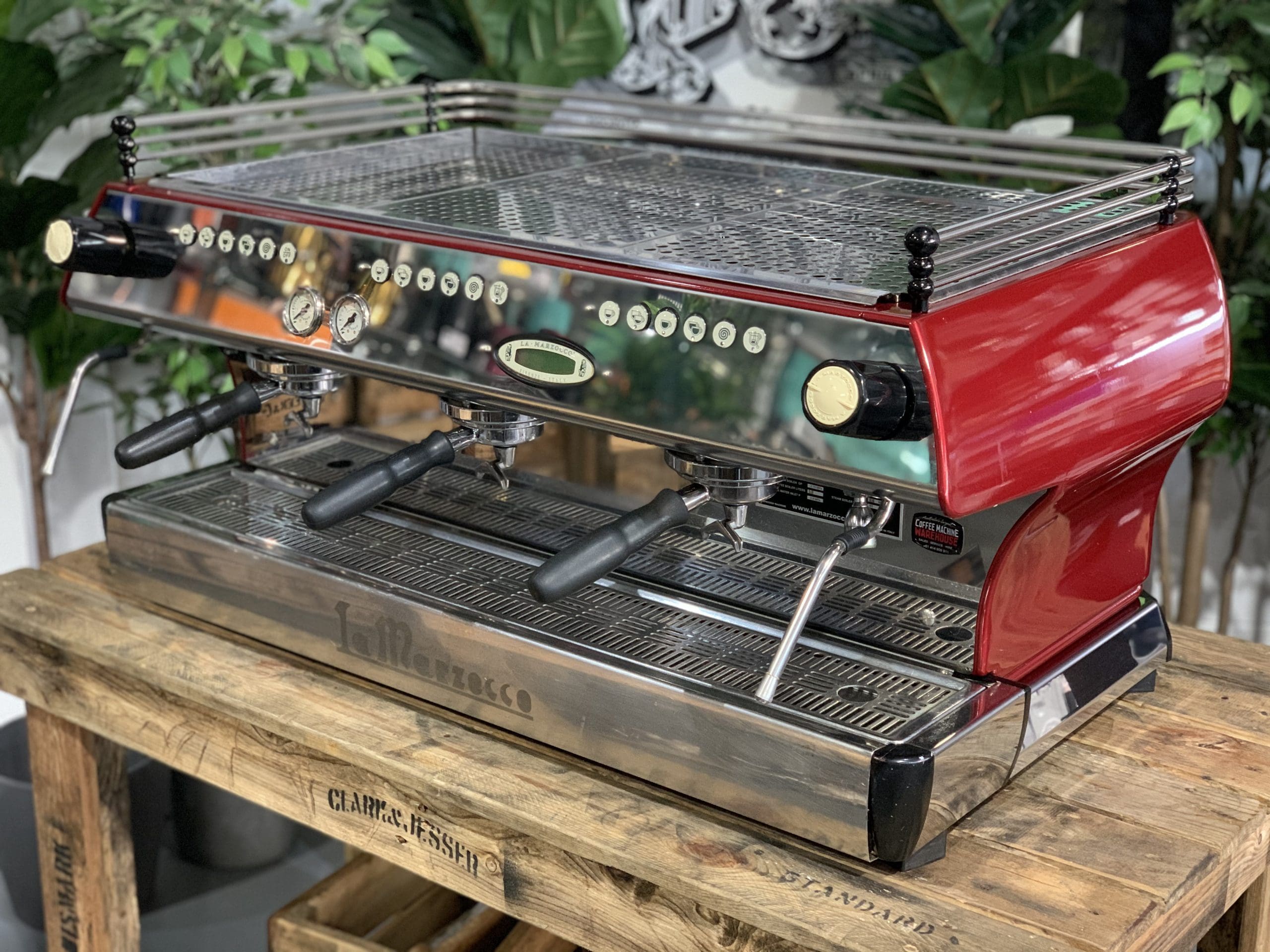 La Marzocco FB80 3 Group Red