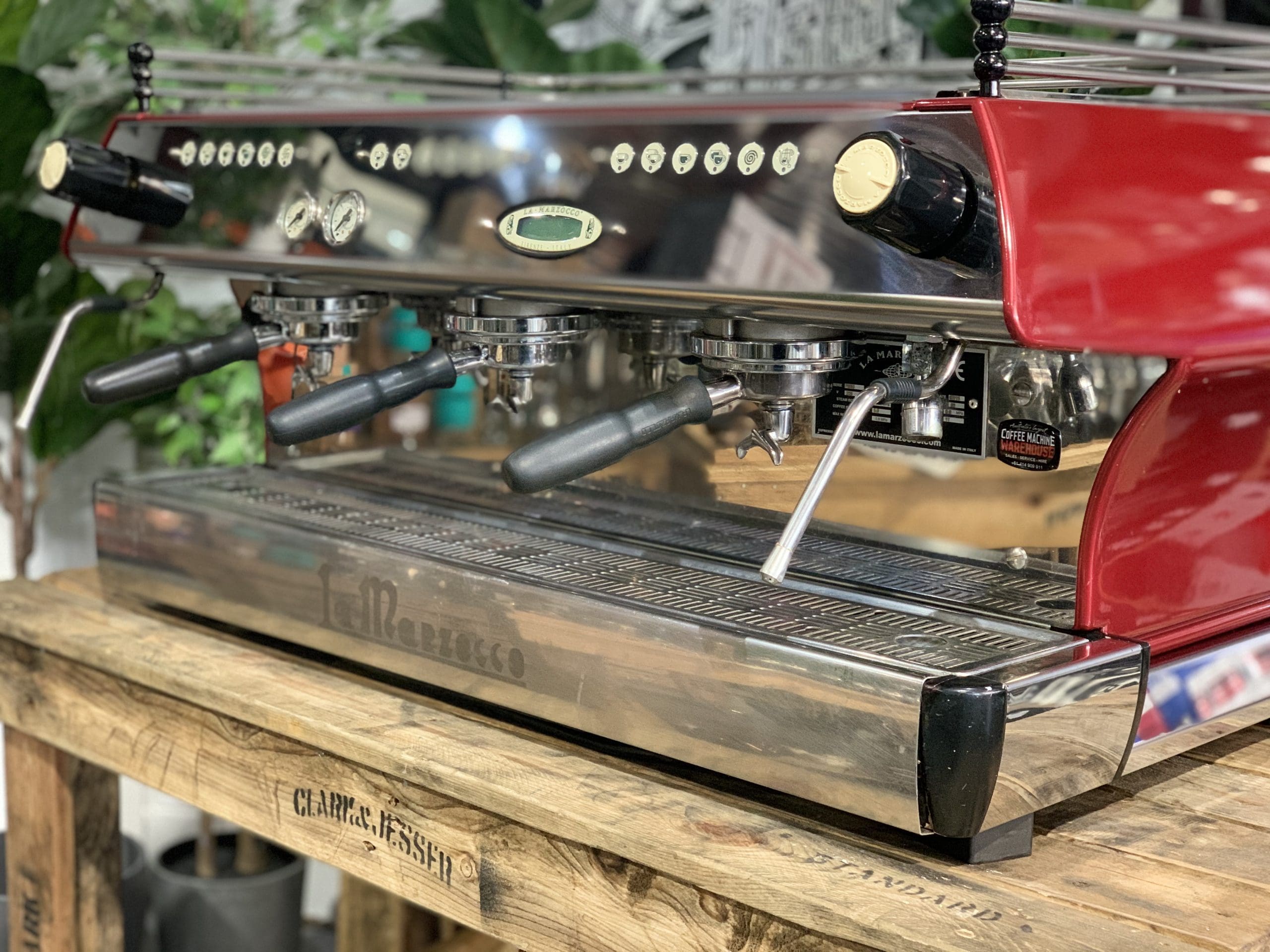 La Marzocco FB80 3 Group Red