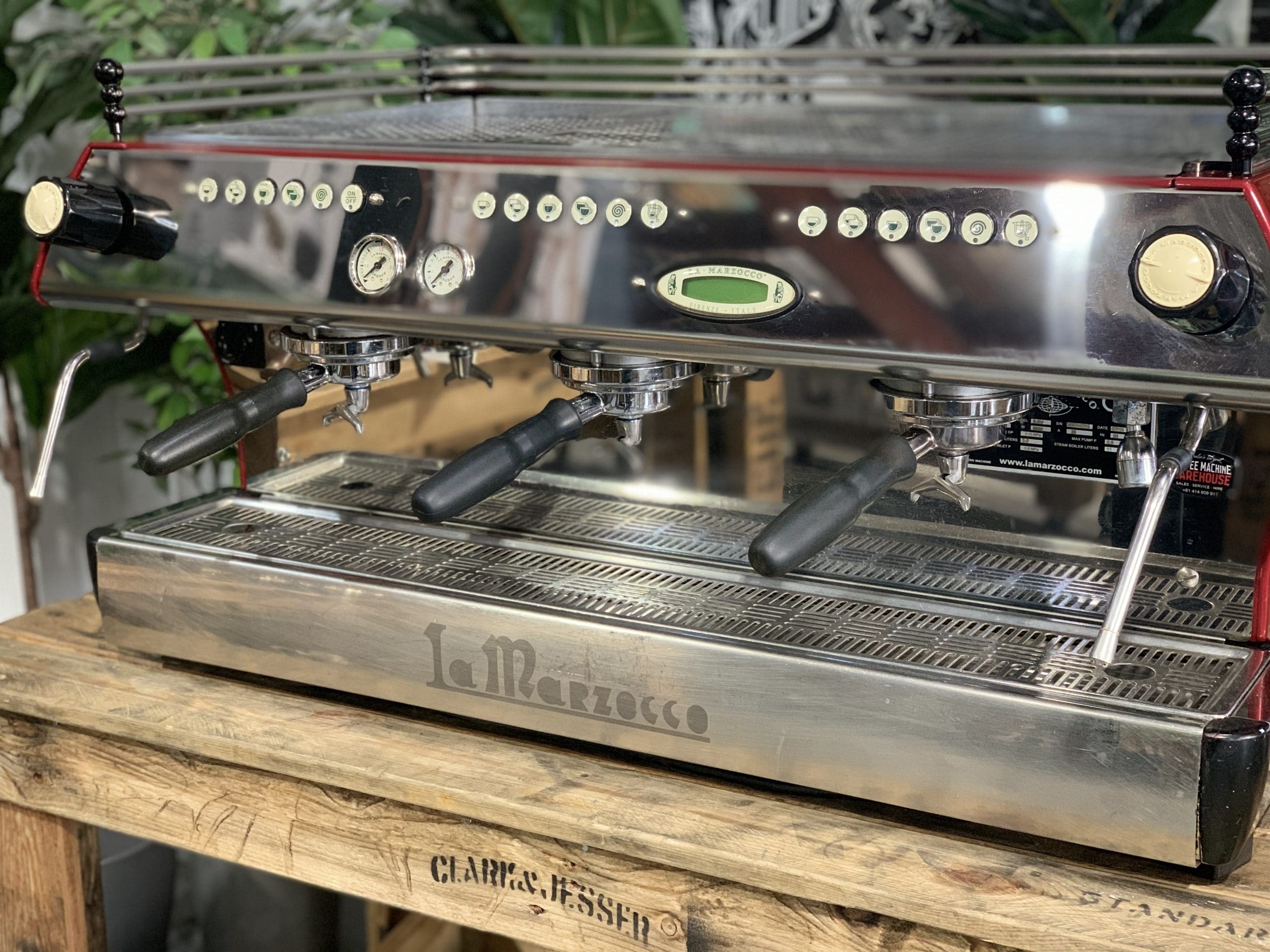 La Marzocco FB80 3 Group Red