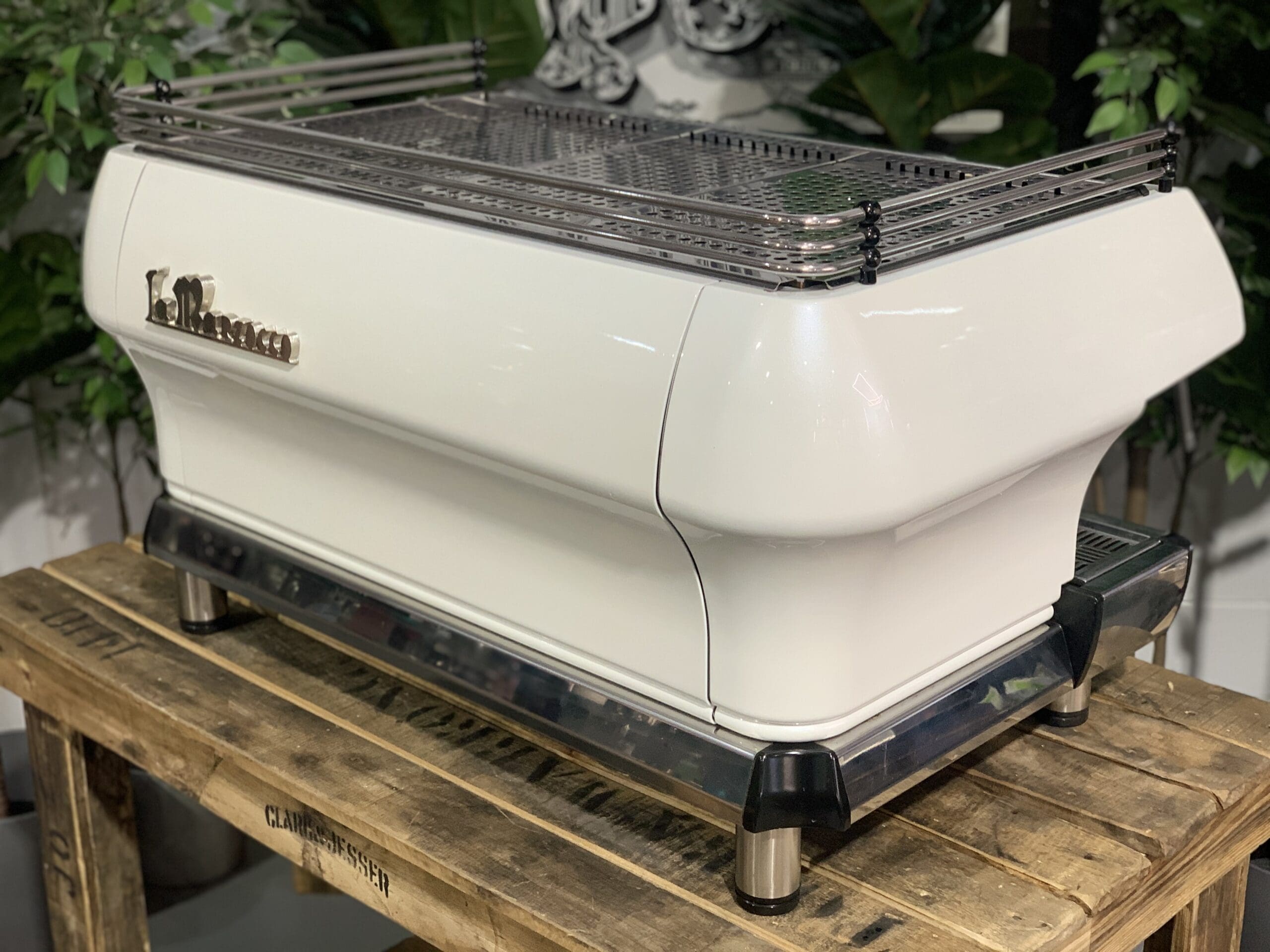 La  Marzocco FB80 3 Group Pearl White