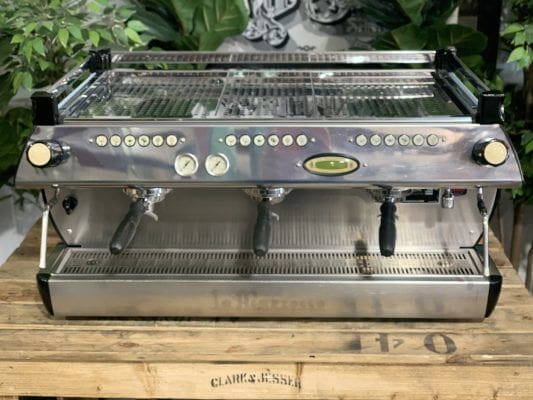 La Marzocco GB5 3 Group Dusty Blue