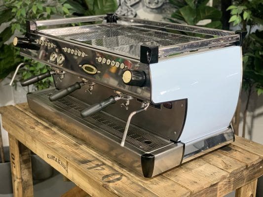 La Marzocco GB5 3 Group Dusty Blue