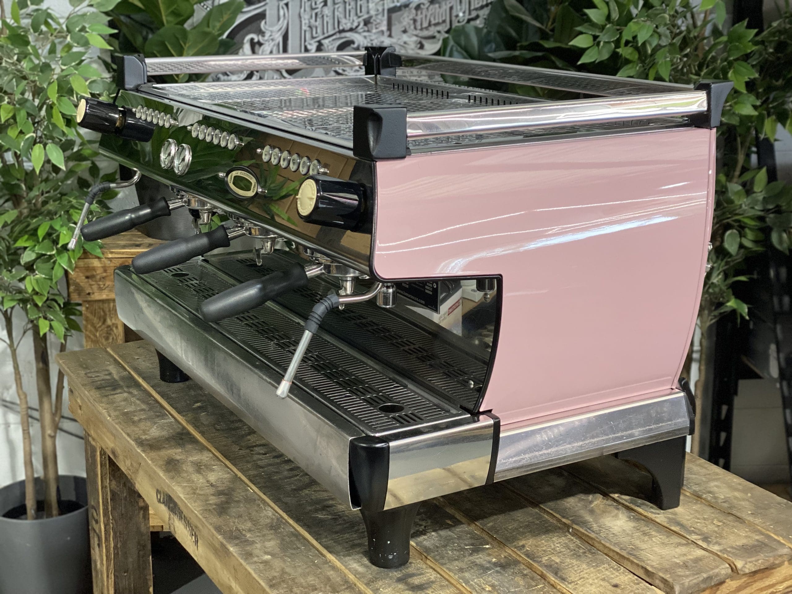 La Marzocco GB5 3 Group Pink Espresso Coffee Machine