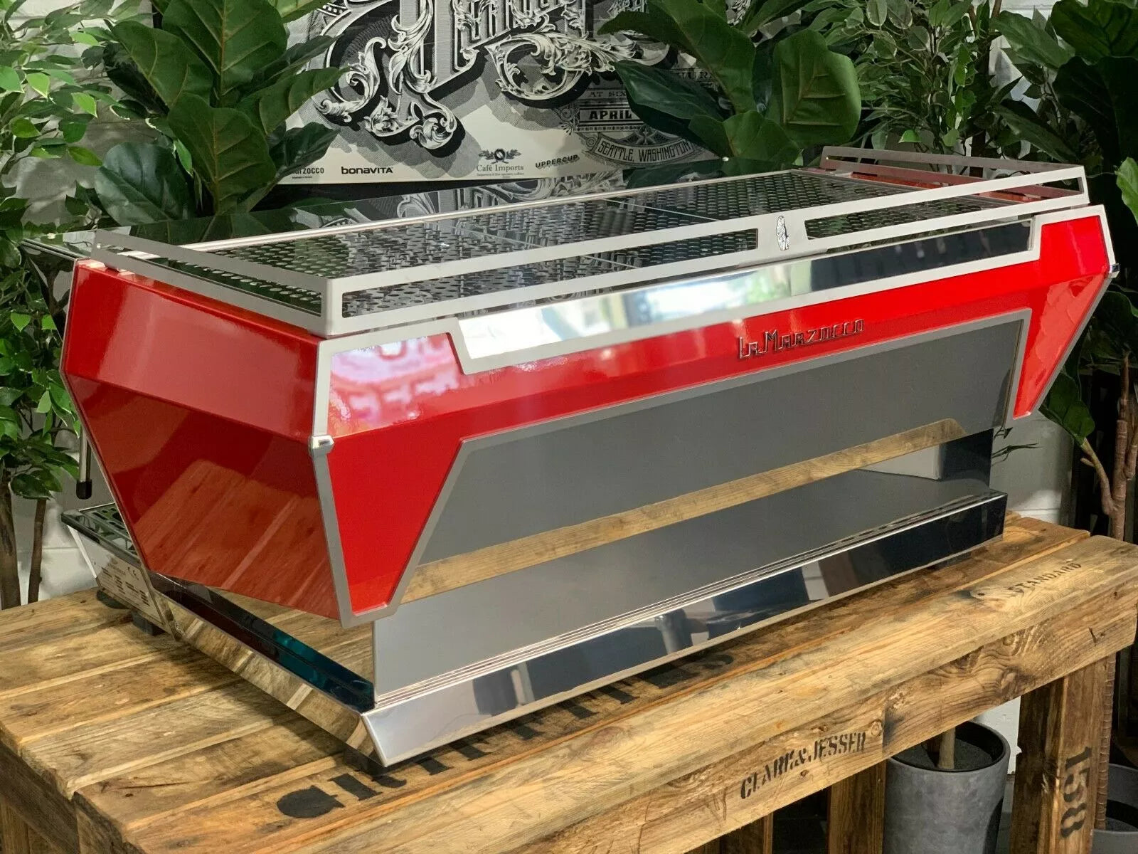 La Marzocco KB90 3 Group Red - New