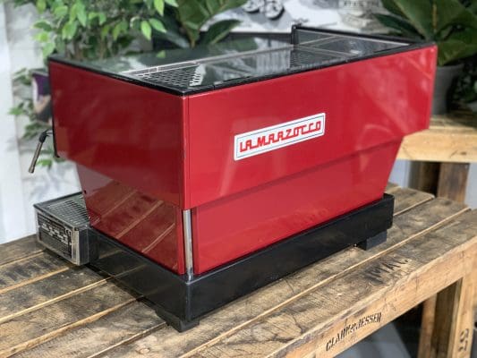 La Marzocco Linea 2 Group Dark Red w. Chrono TouchPads