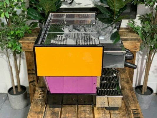 La Marzocco Linea 2 Group Orange & Purple