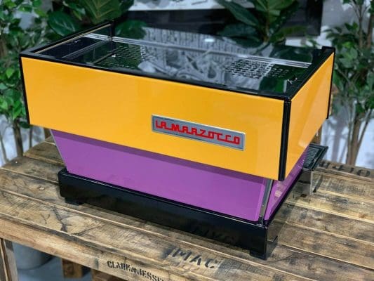 La Marzocco Linea 2 Group Orange & Purple