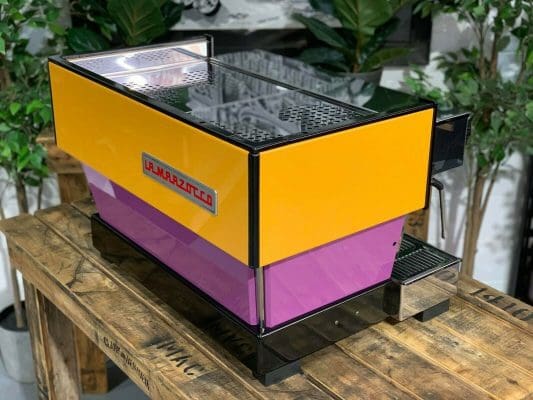 La Marzocco Linea 2 Group Orange & Purple