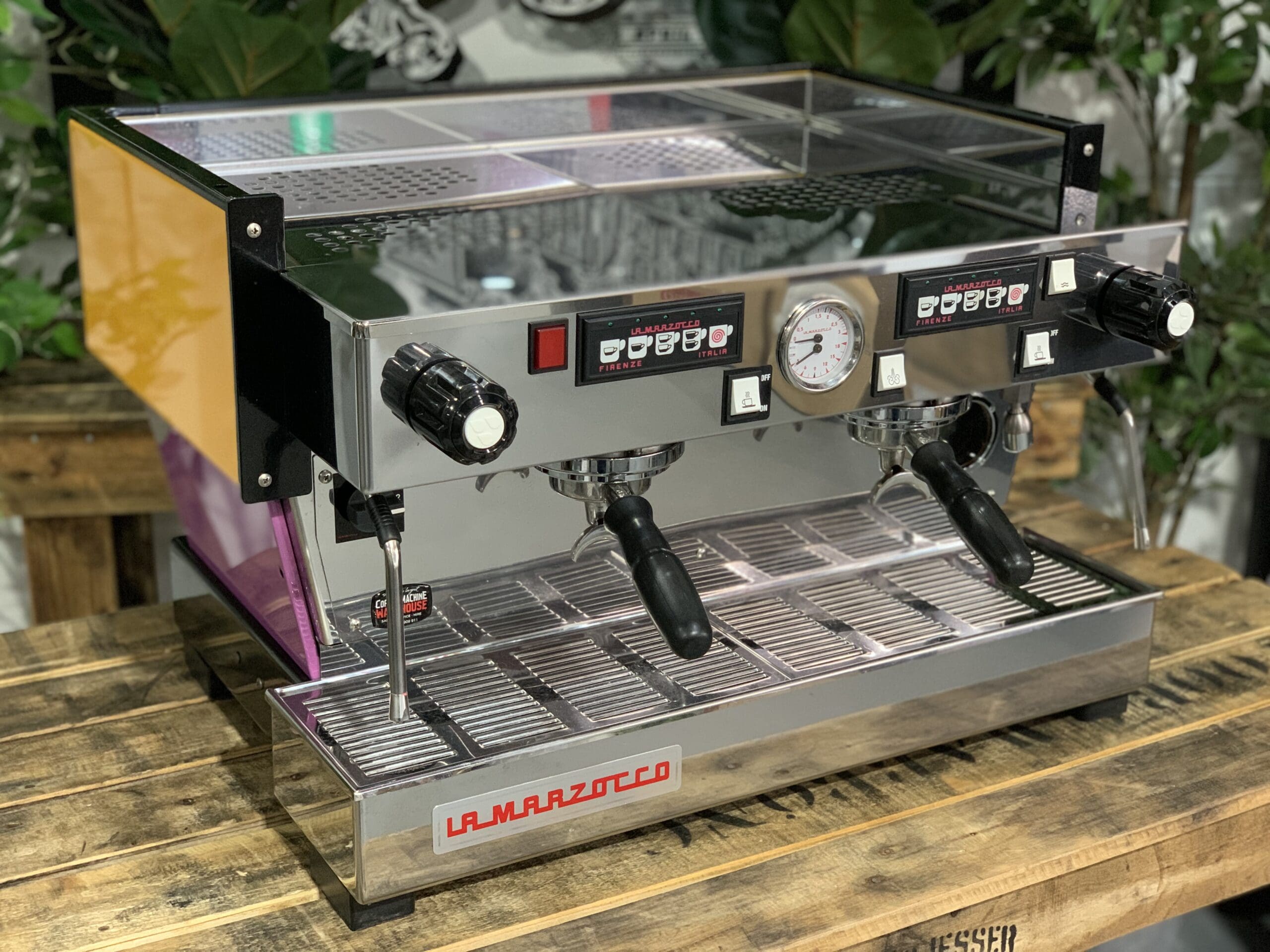 La Marzocco Linea Classic 2 Group Purple & Orange