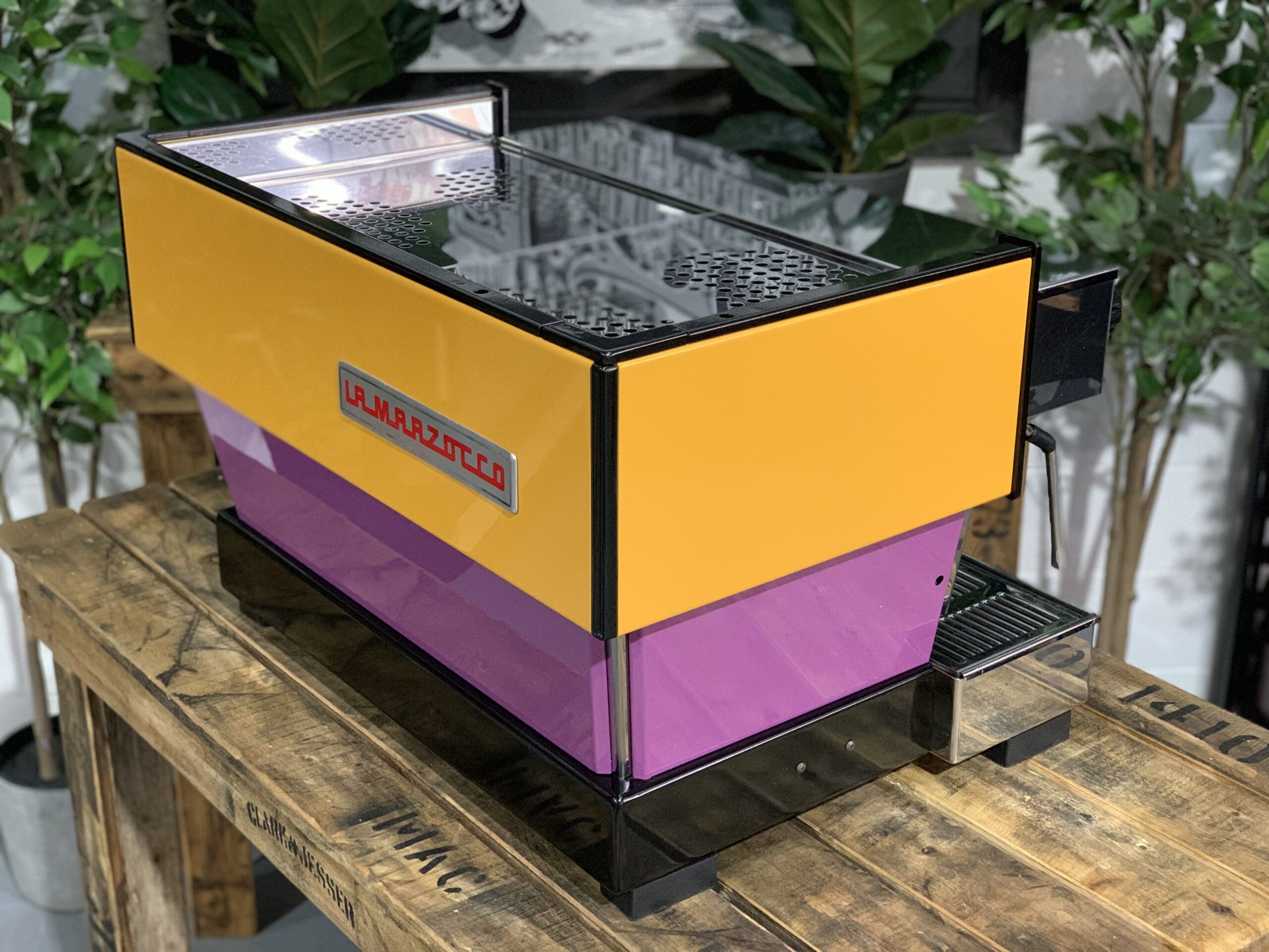 La Marzocco Linea Classic 2 Group Purple & Orange