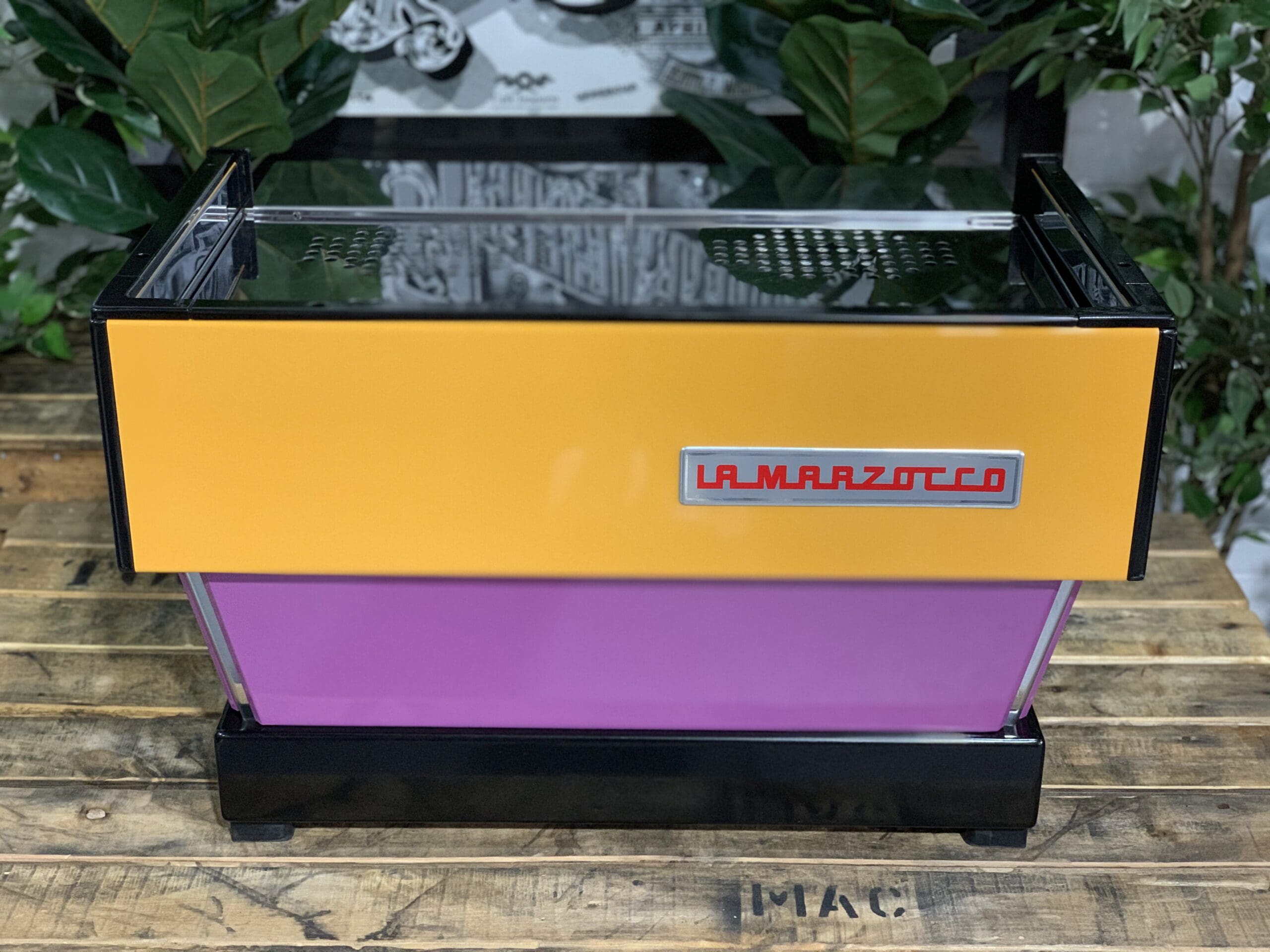 La Marzocco Linea Classic 2 Group Purple & Orange