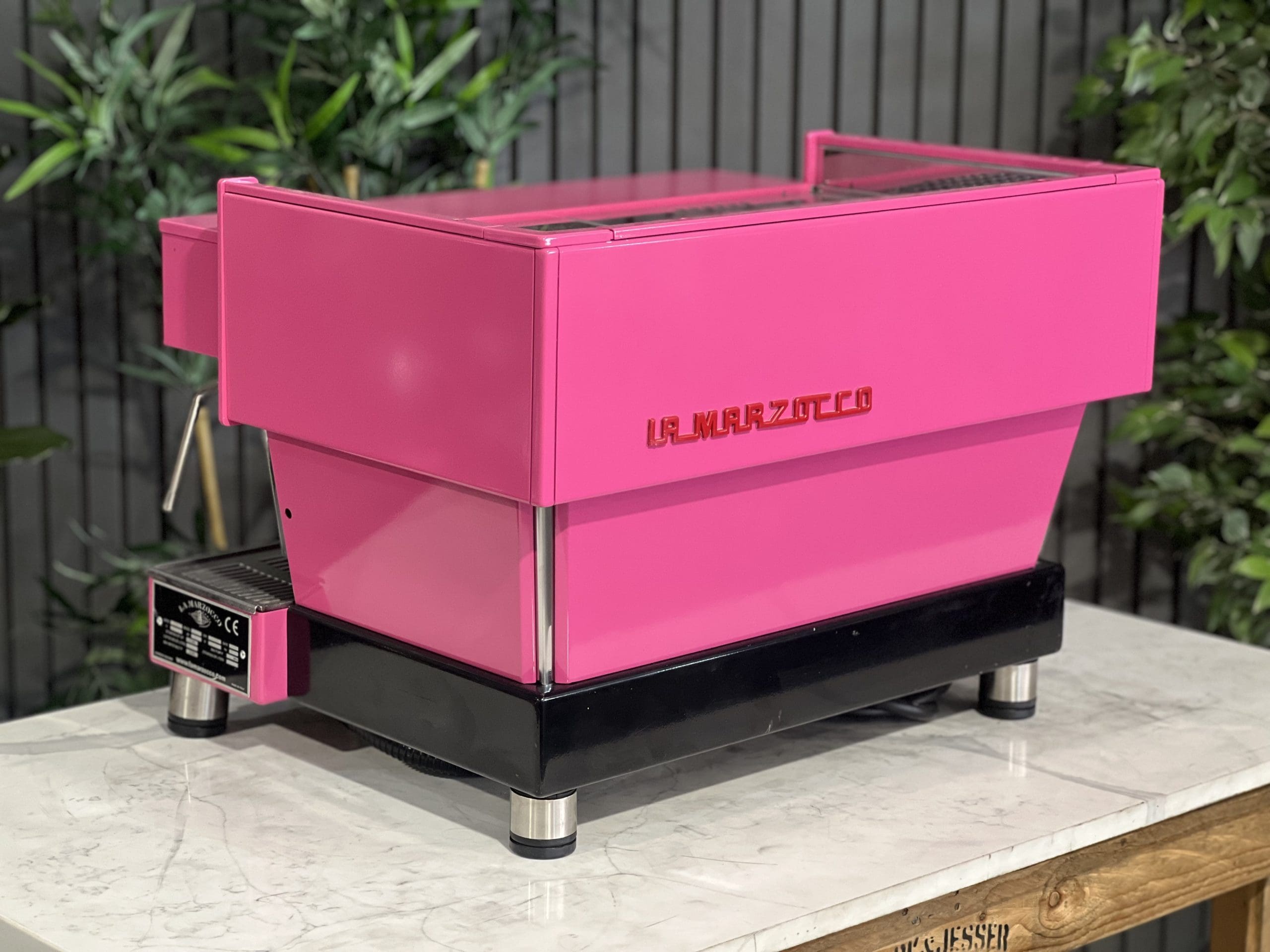 La Marzocco Linea Classic High Cup 2 Group Deep Pink