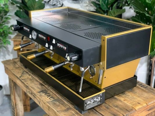 La Marzocco Linea 3 Group Black and Gold