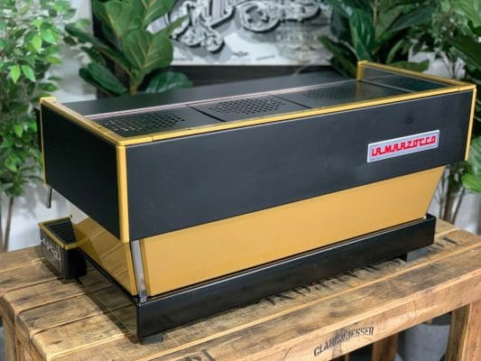 La Marzocco Linea 3 Group Black and Gold