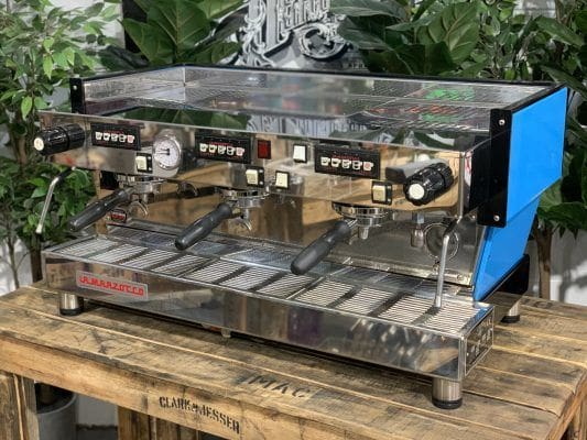 La Marzocco Linea 3 Group Stainless Steel Bright Blue