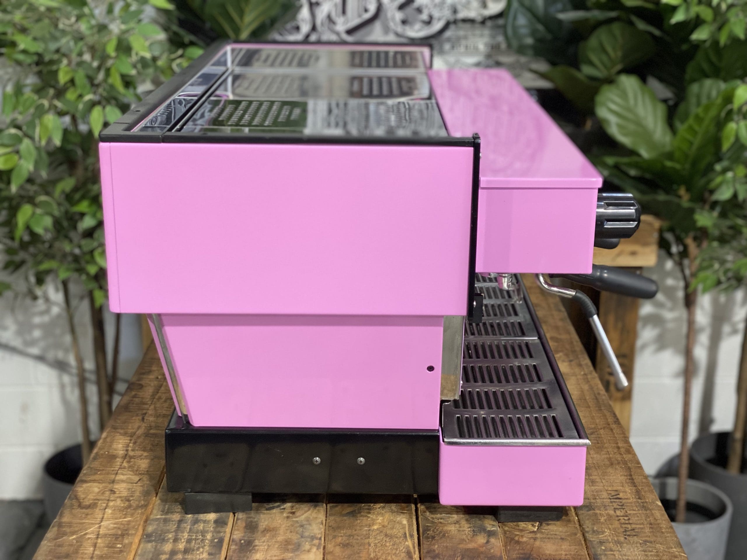 La Marzocco Linea Classic 3 Group Contemporary Pink Espresso Coffee Machine