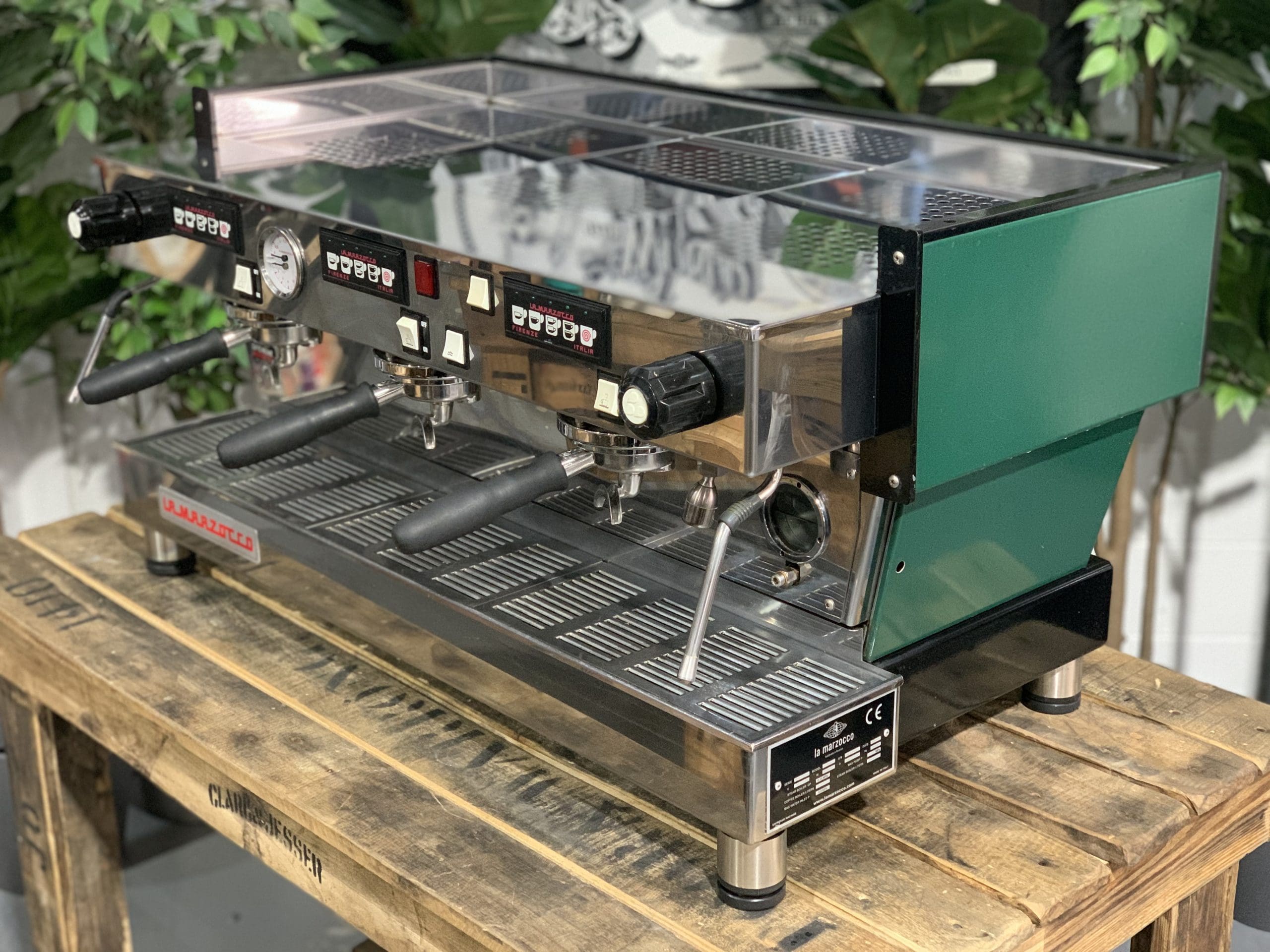 La Marzocco Linea 3 Group Dark  Green