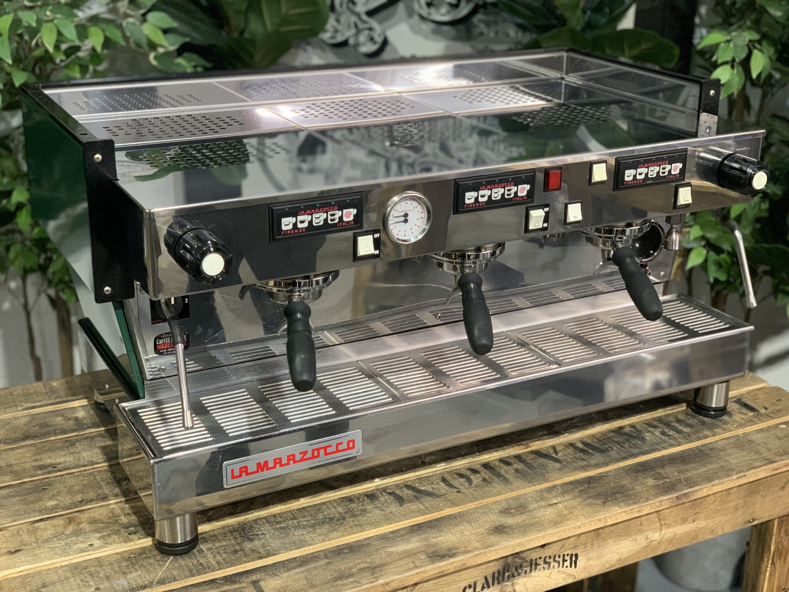 La Marzocco Linea 3 Group Dark  Green