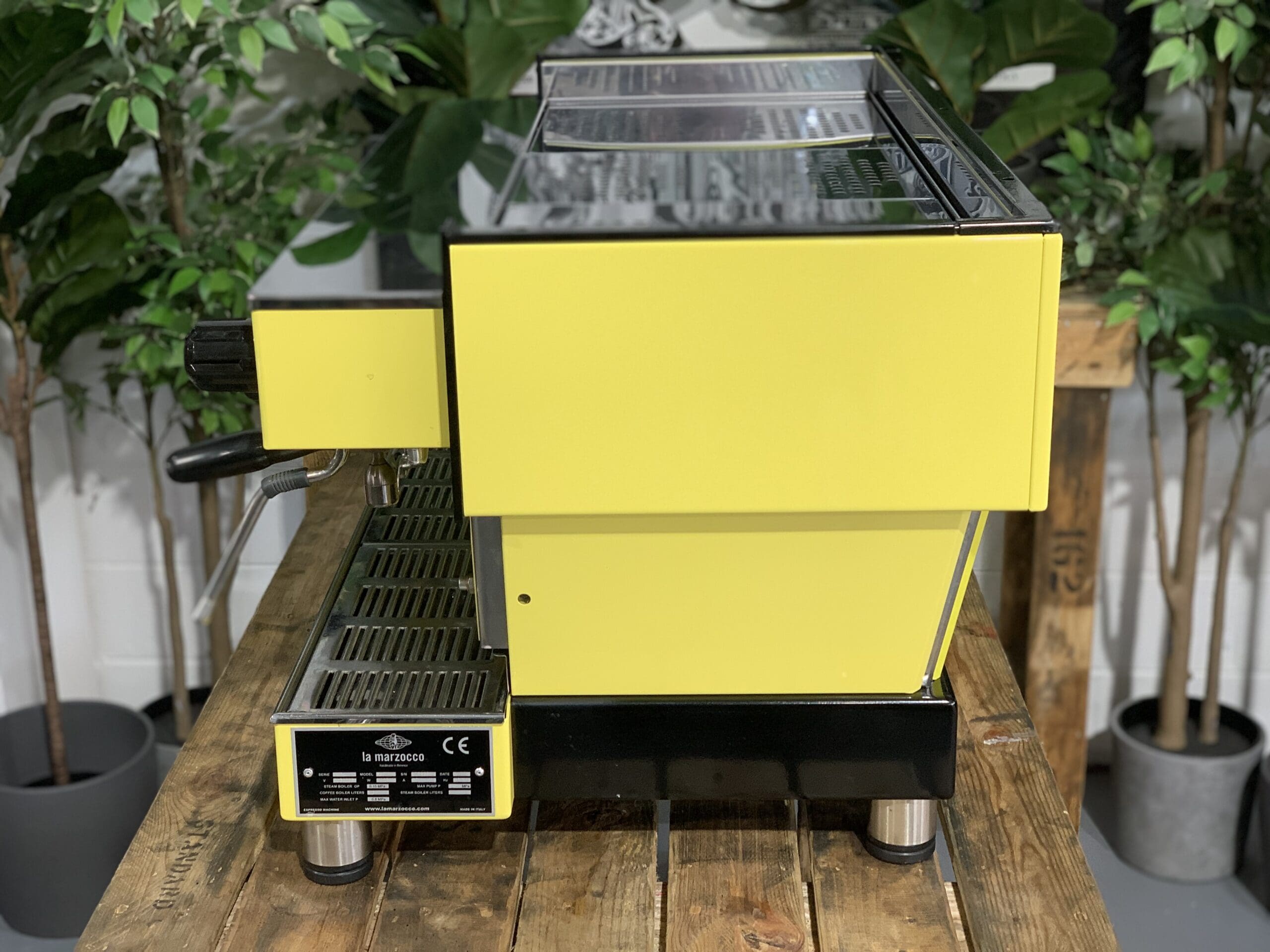 La Marzocco Linea Classic 3 Group Lego Yellow