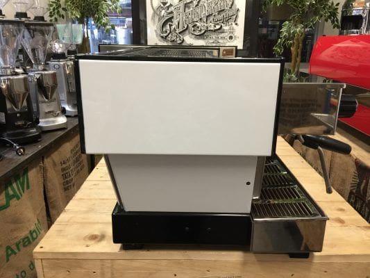 La Marzocco Linea 4 Group White with Chrono Touch Pads