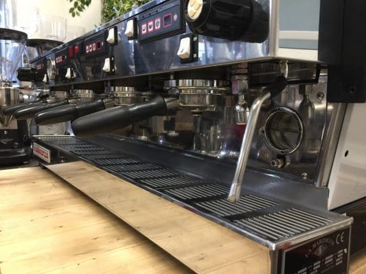 La Marzocco Linea 4 Group White with Chrono Touch Pads