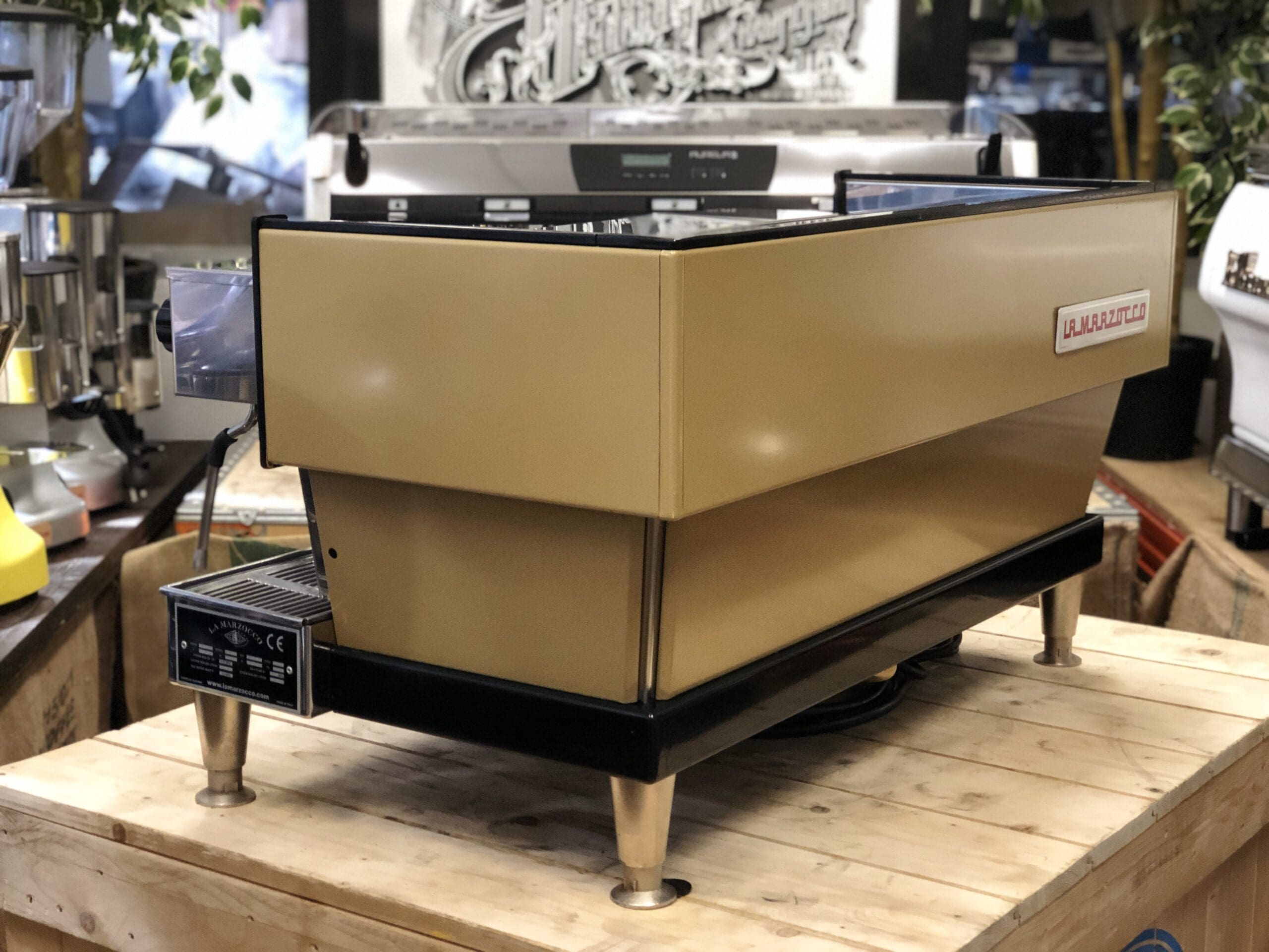 La  Marzocco Linea Classic 3 Group Golden Brown