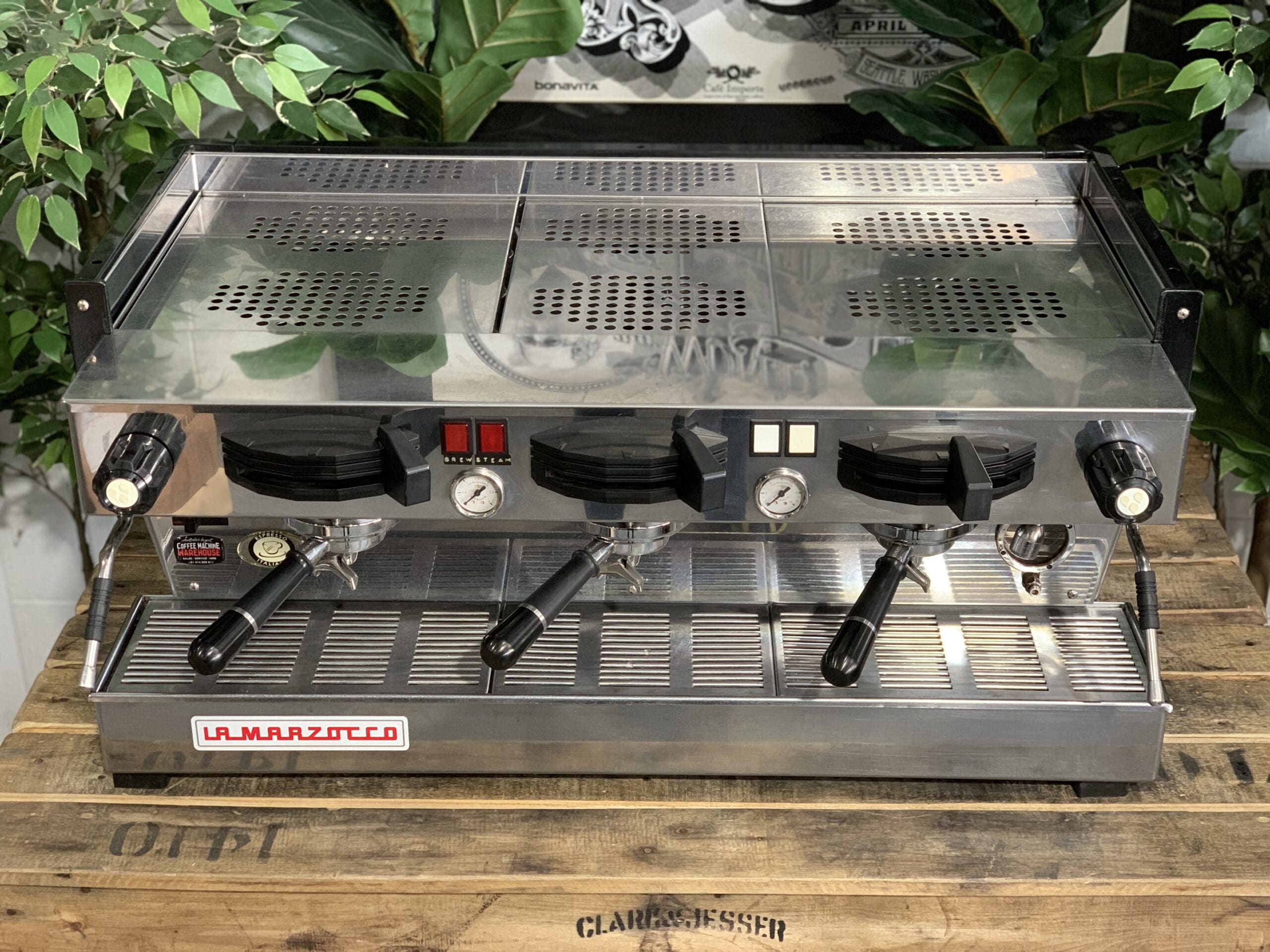 La Marzocco Linea Classic MP 3 Group Stainless Steel