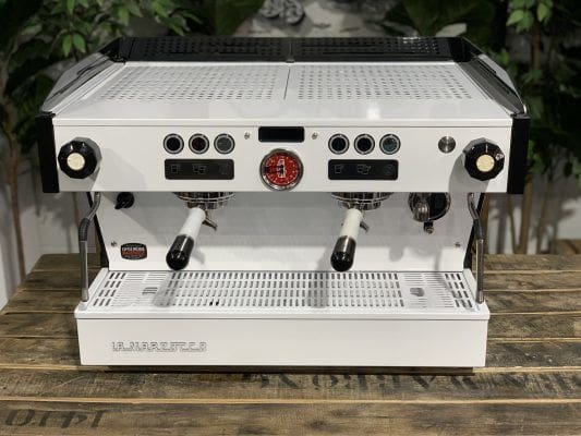 La Marzocco Linea PB 2 Group White & Black w. Pesado's